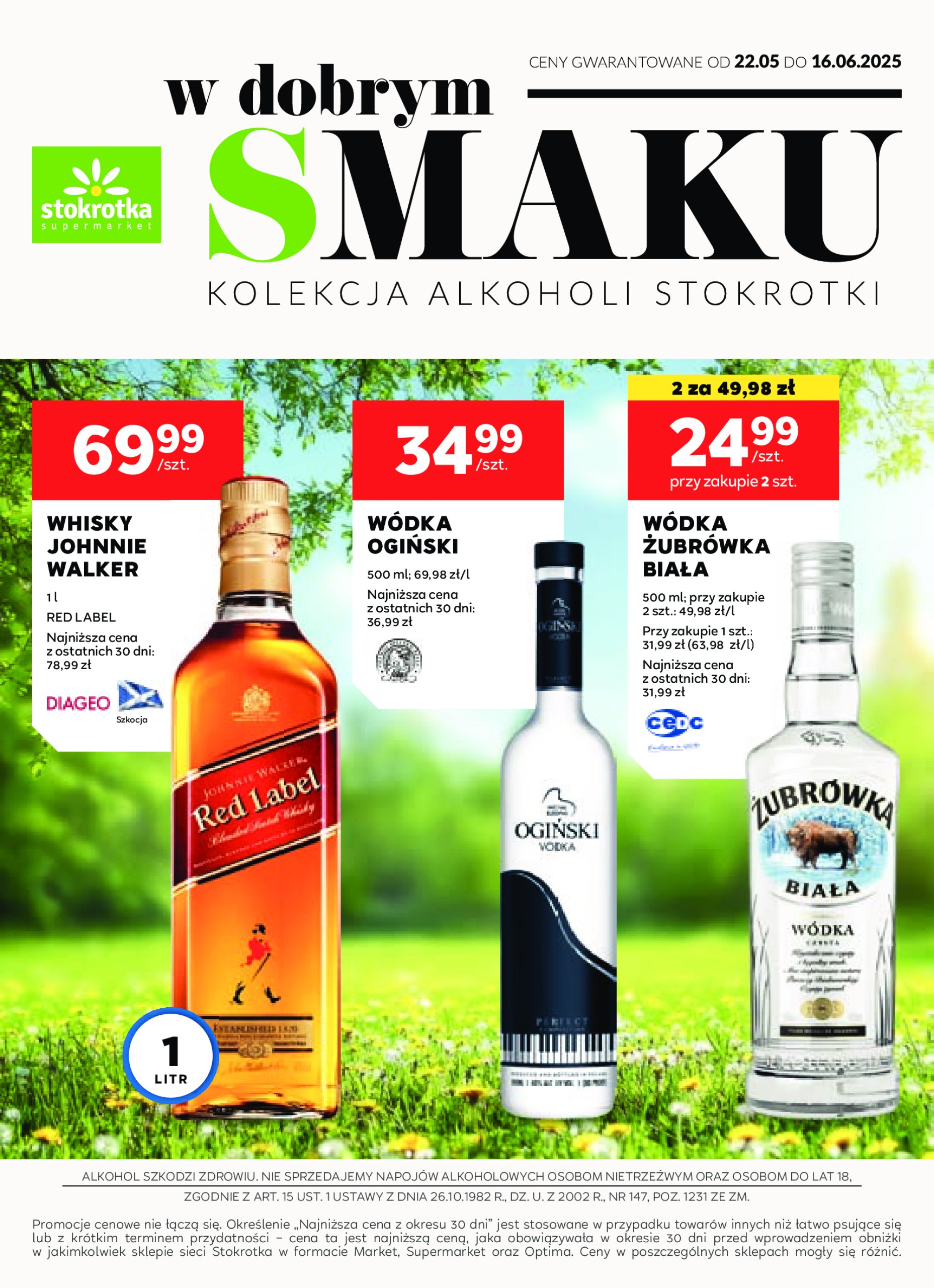 stokrotka - Stokrotka - W dobrym Smaku gazetka ważna od 22.05. - 16.06.