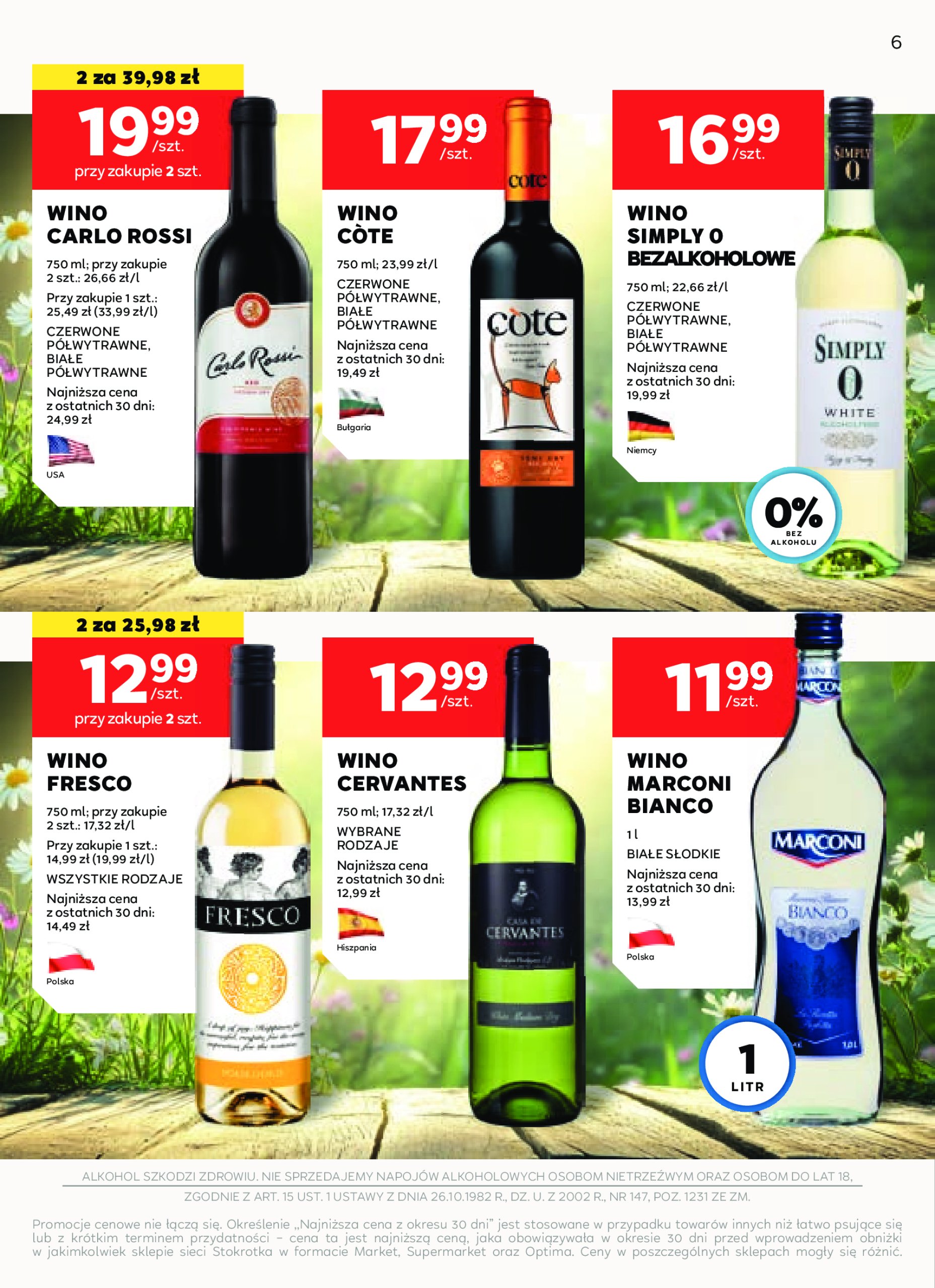 stokrotka - Stokrotka Market - W dobrym smaku gazetka ważna od 22.05. - 16.06. - page: 6
