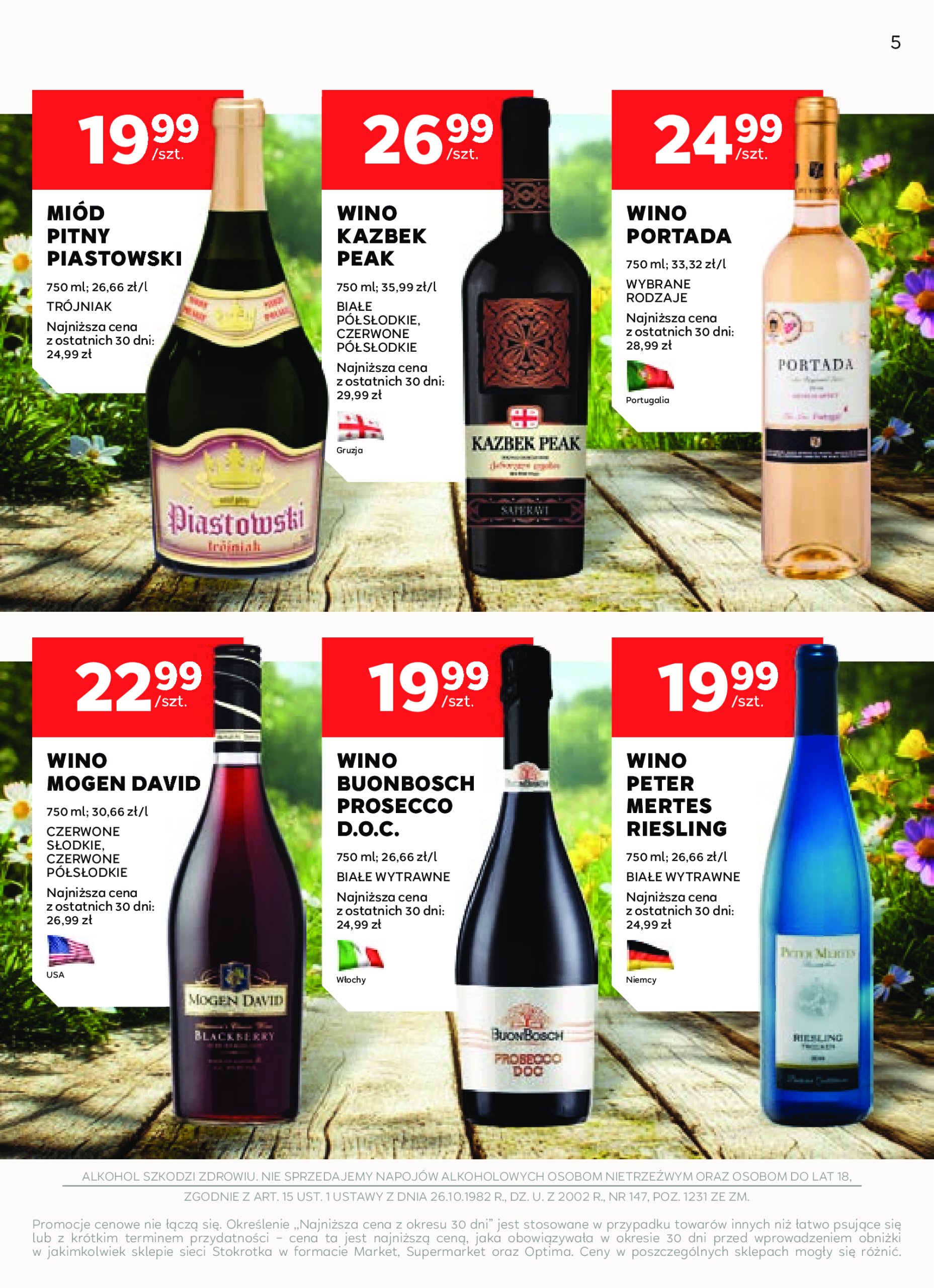 stokrotka - Stokrotka Market - W dobrym smaku gazetka ważna od 22.05. - 16.06. - page: 5