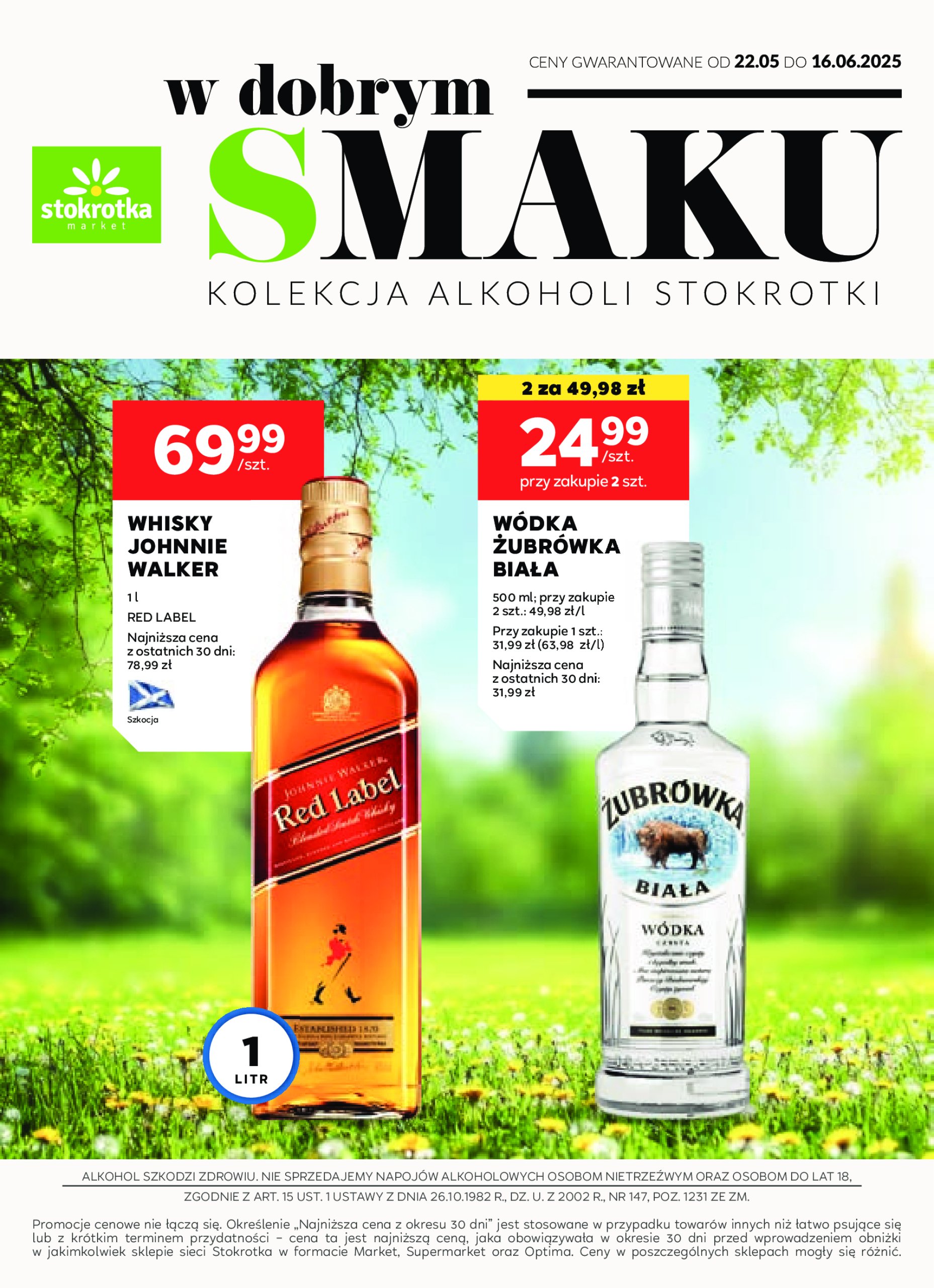 stokrotka - Stokrotka Market - W dobrym smaku gazetka ważna od 22.05. - 16.06. - page: 1