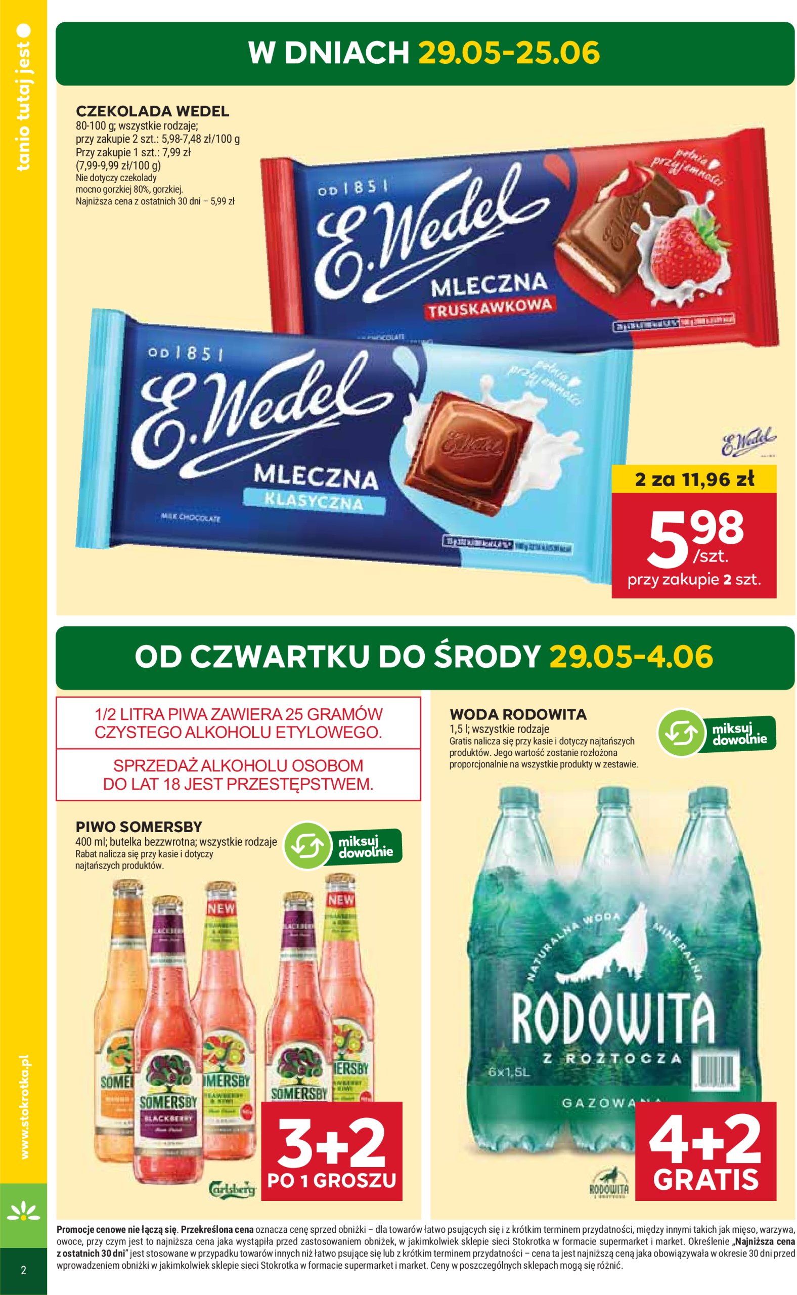 stokrotka - Stokrotka - Supermarket gazetka ważna od 29.05. - 04.06. - page: 2 stokrotka - Stokrotka - Supermarket gazetka ważna od 29.05. - 04.06. - page: 2