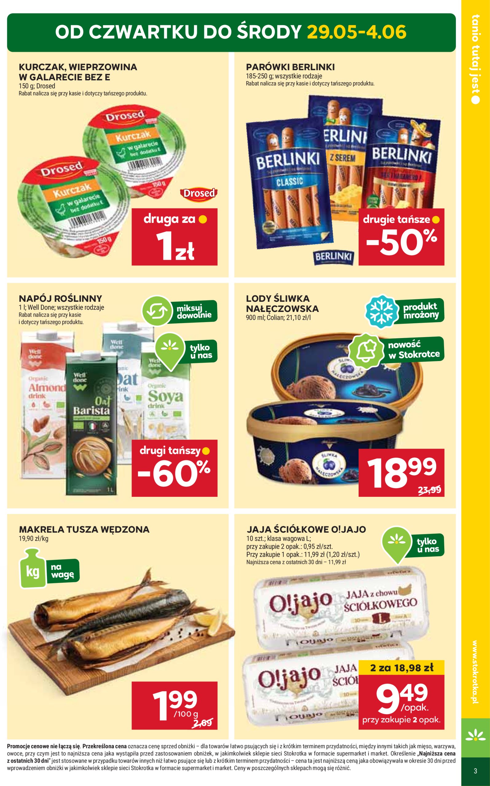 stokrotka - Stokrotka - Supermarket gazetka ważna od 29.05. - 04.06. - page: 3 stokrotka - Stokrotka - Supermarket gazetka ważna od 29.05. - 04.06. - page: 3