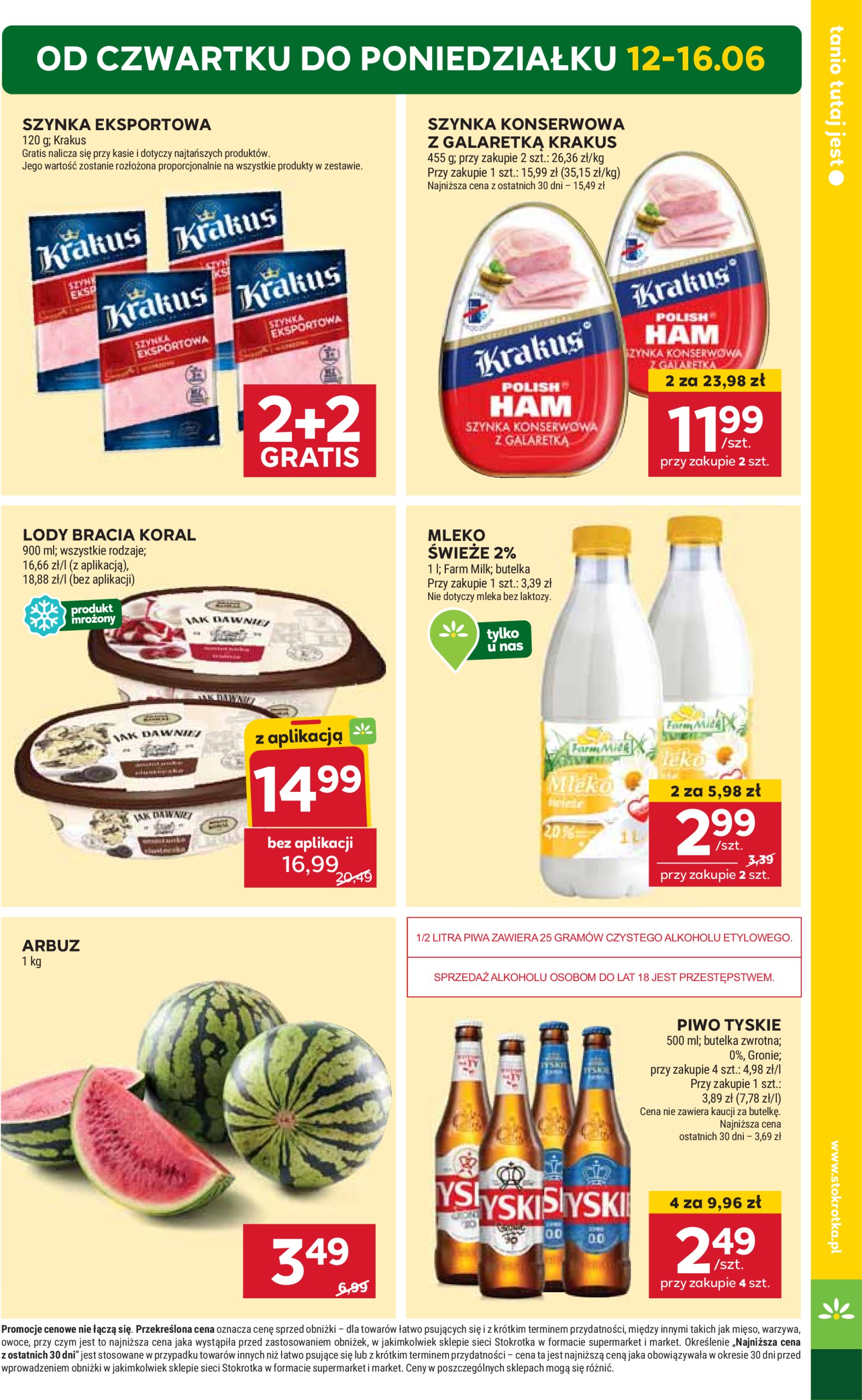 stokrotka - Gazetka Stokrotka - Supermarket ważna od 12.06. - 16.06. - page: 3