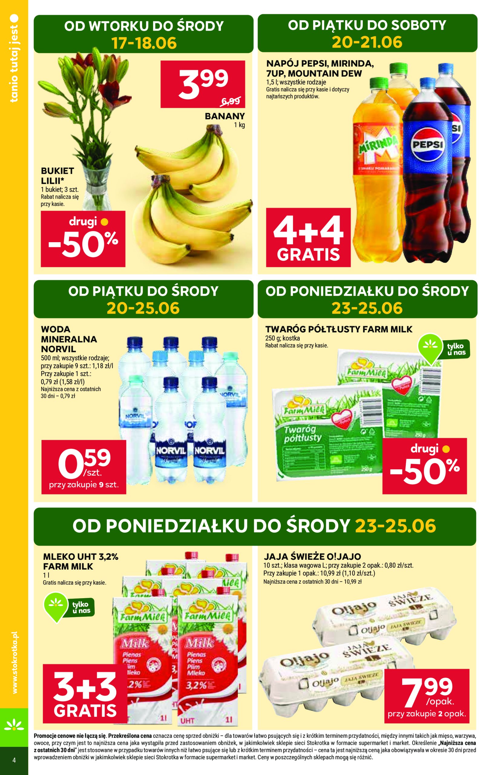 stokrotka - Gazetka Stokrotka - Market ważna od 17.06. - 25.06. - page: 4