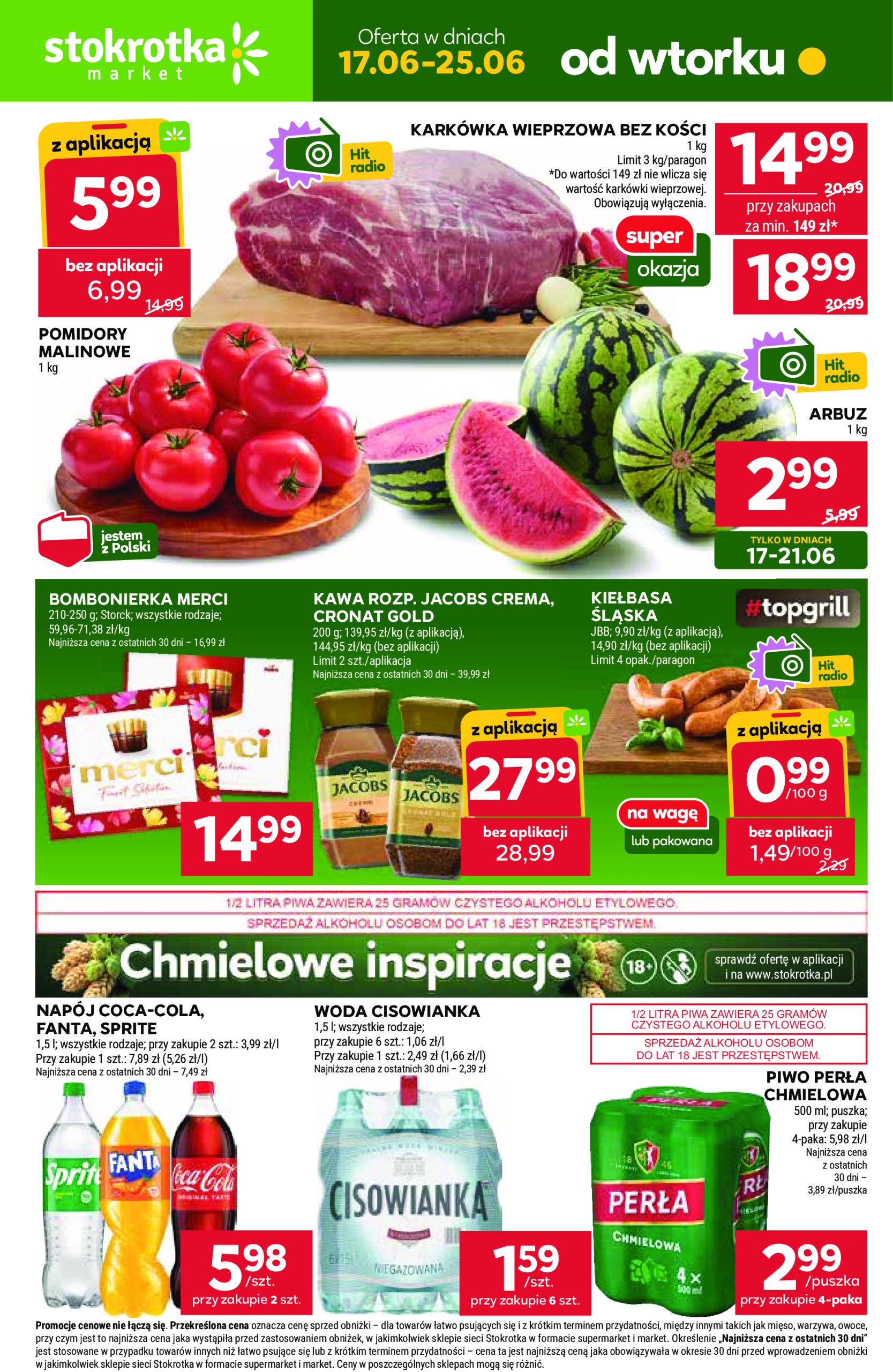 stokrotka - Gazetka Stokrotka - Market ważna od 17.06. - 25.06.