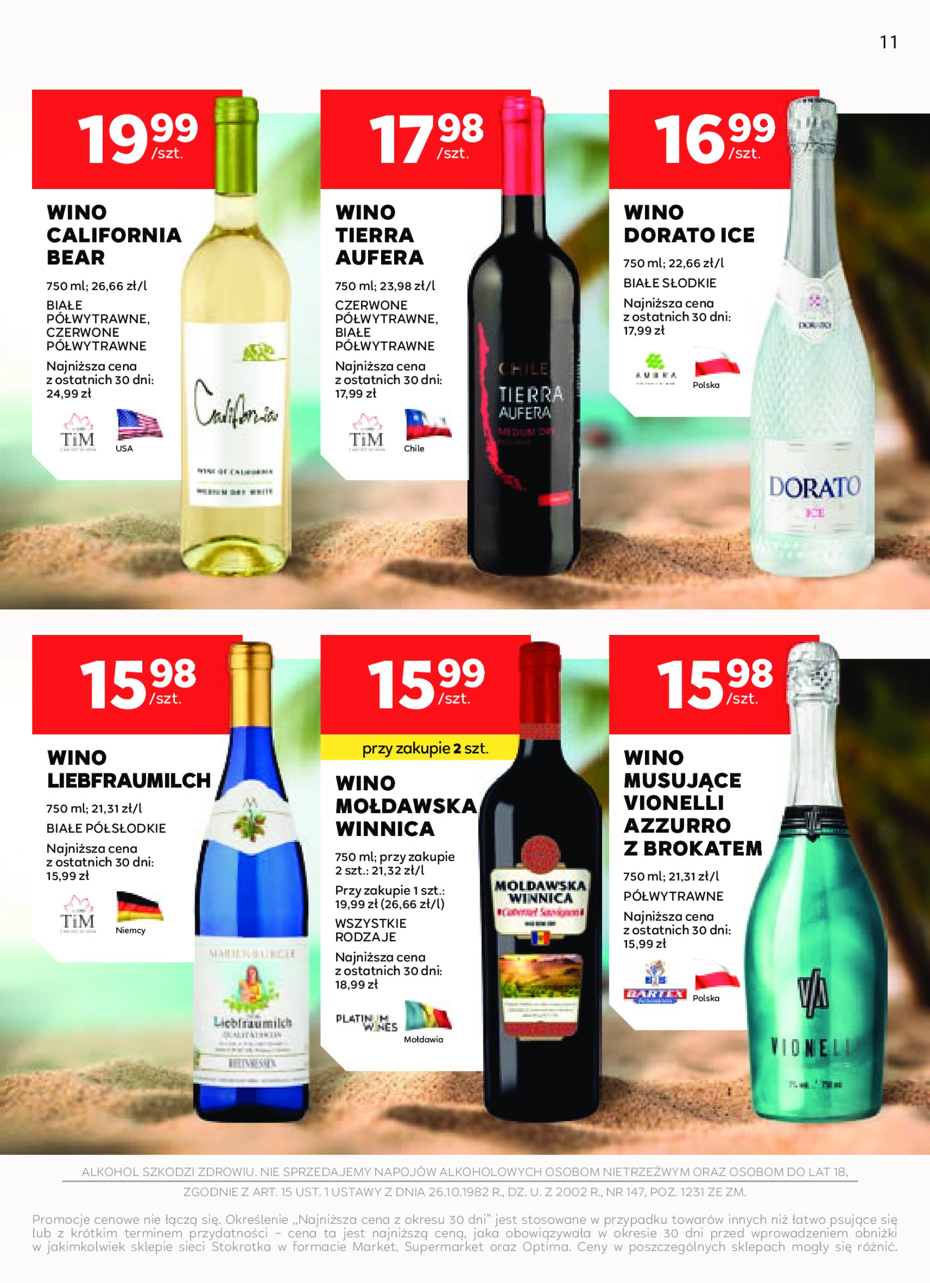 stokrotka - Gazetka Stokrotka Supermarket - W dobrym smaku ważna od 17.06. - 16.07. - page: 11