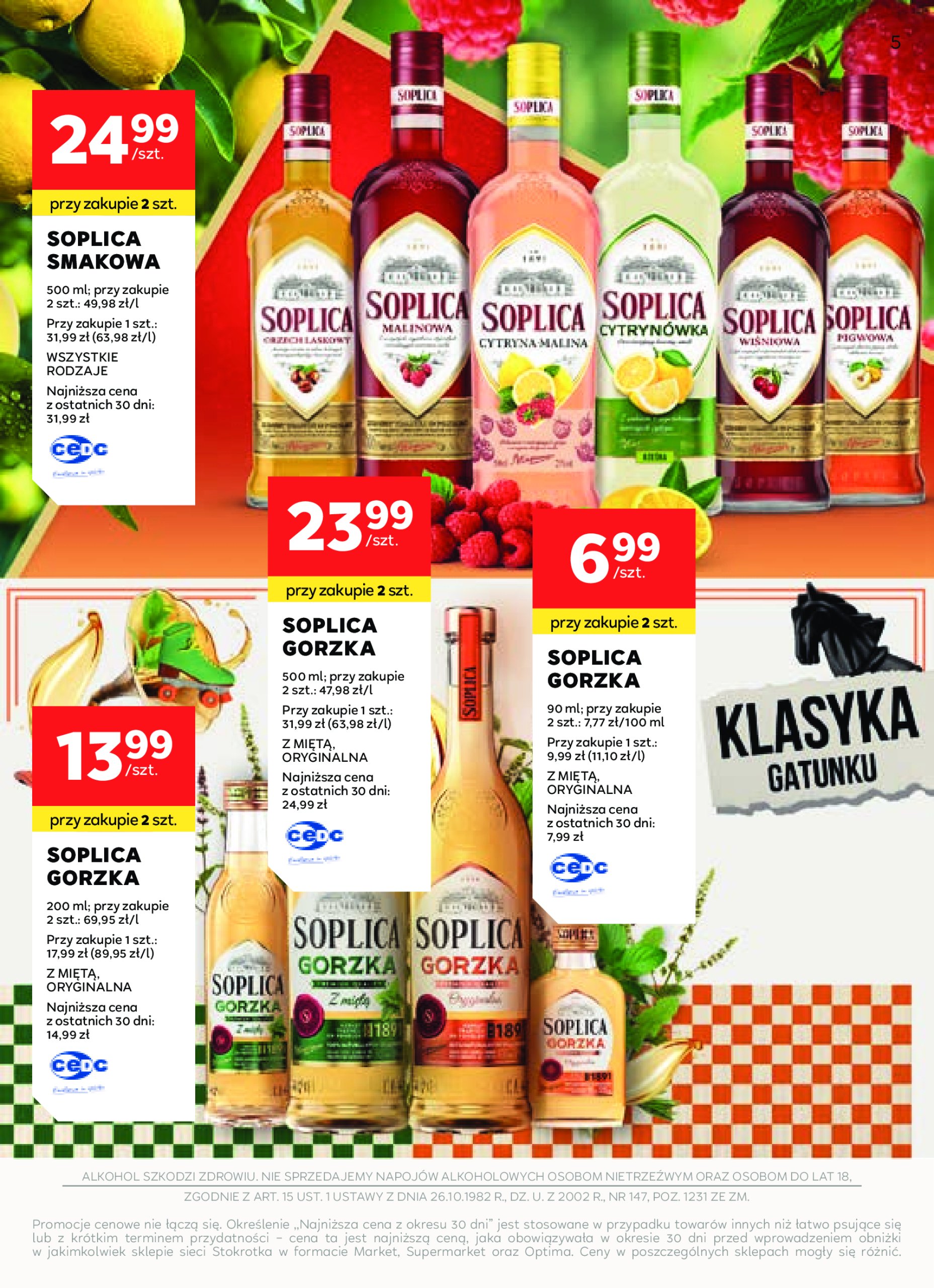 stokrotka - Gazetka Stokrotka Supermarket - W dobrym smaku ważna od 17.06. - 16.07. - page: 5