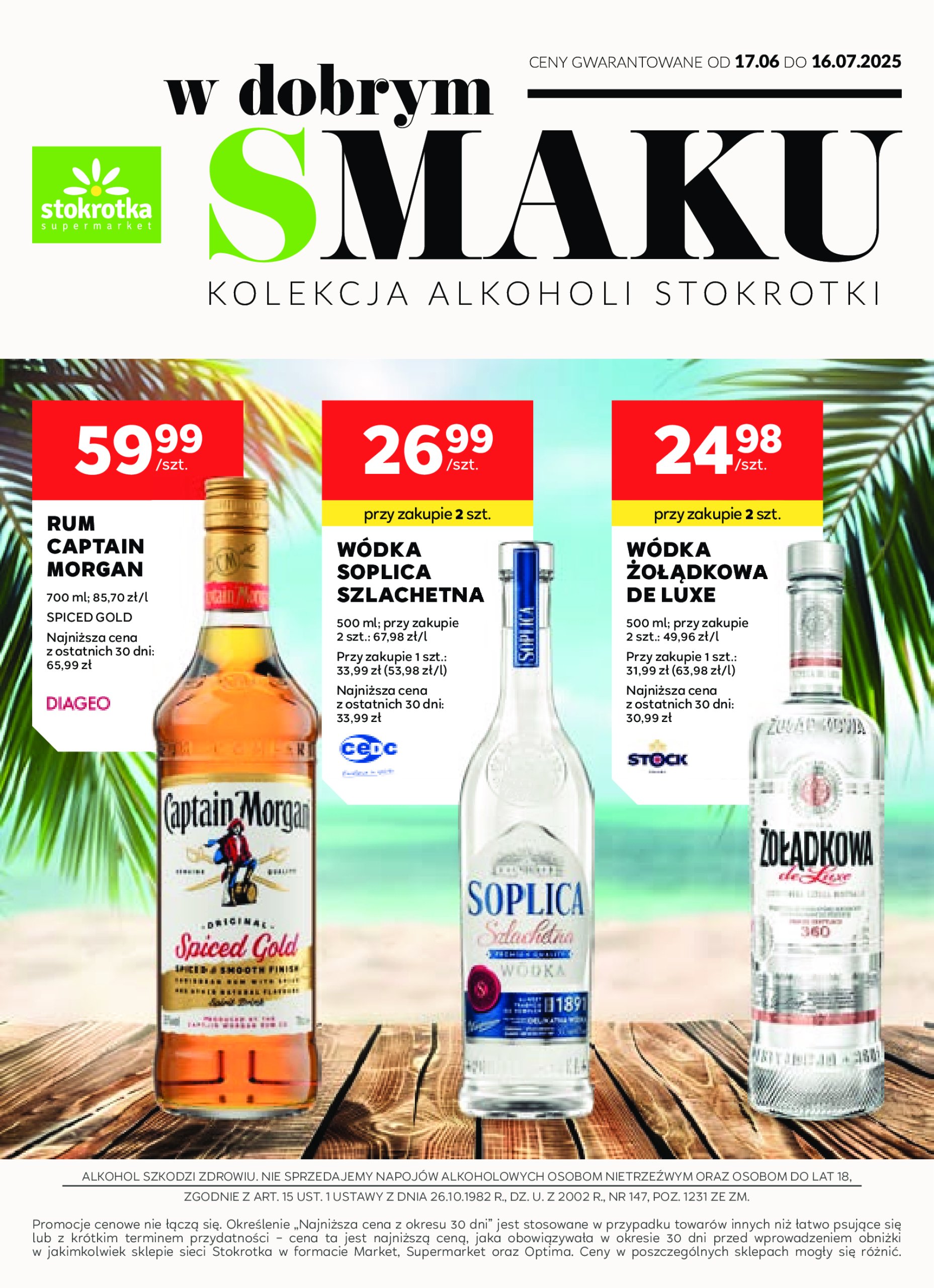 stokrotka - Gazetka Stokrotka Supermarket - W dobrym smaku ważna od 17.06. - 16.07.