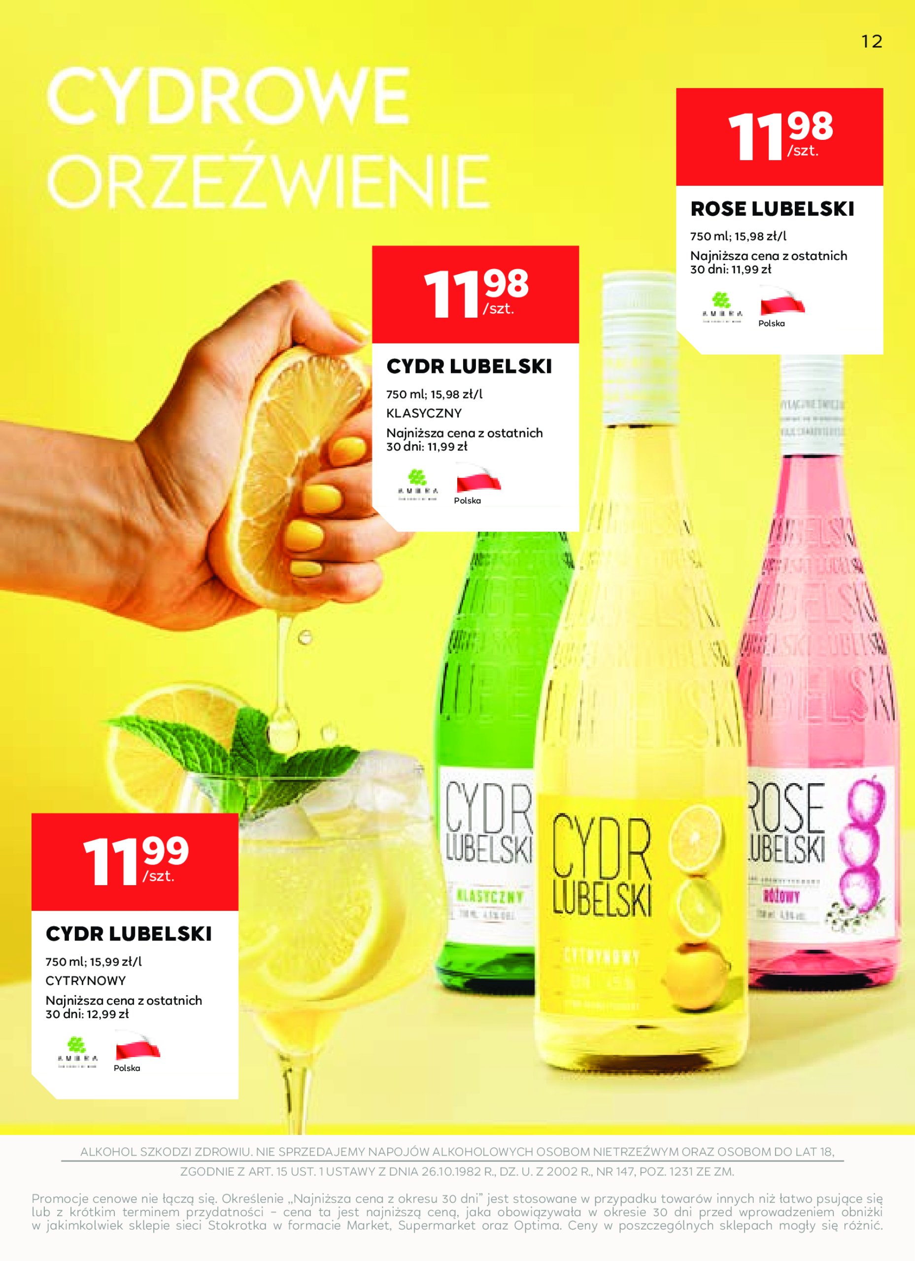 stokrotka - Gazetka Stokrotka Supermarket - W dobrym smaku ważna od 17.06. - 16.07. - page: 12