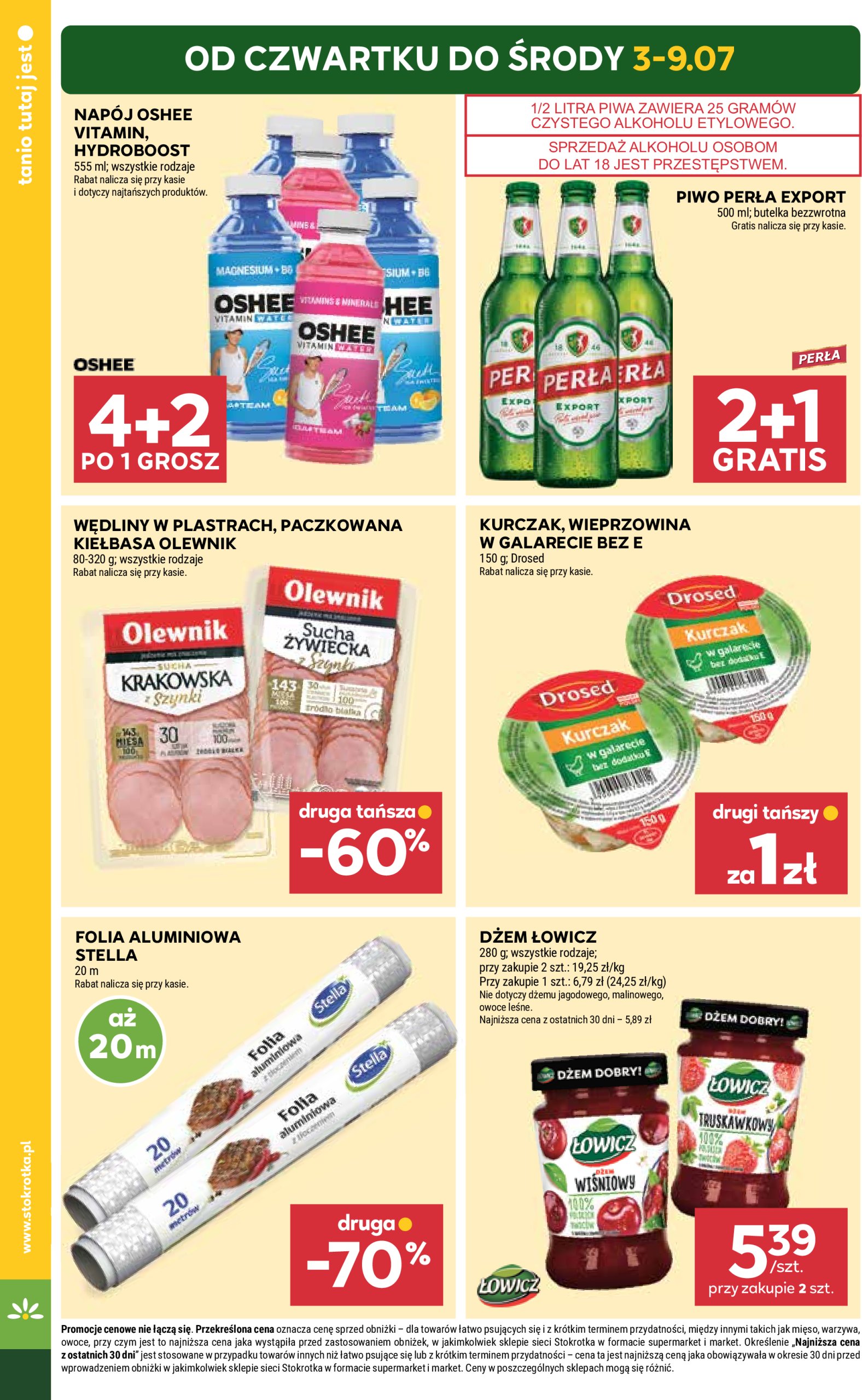 stokrotka - Gazetka Stokrotka - Supermarket ważna od 03.07. - 09.07. - page: 4