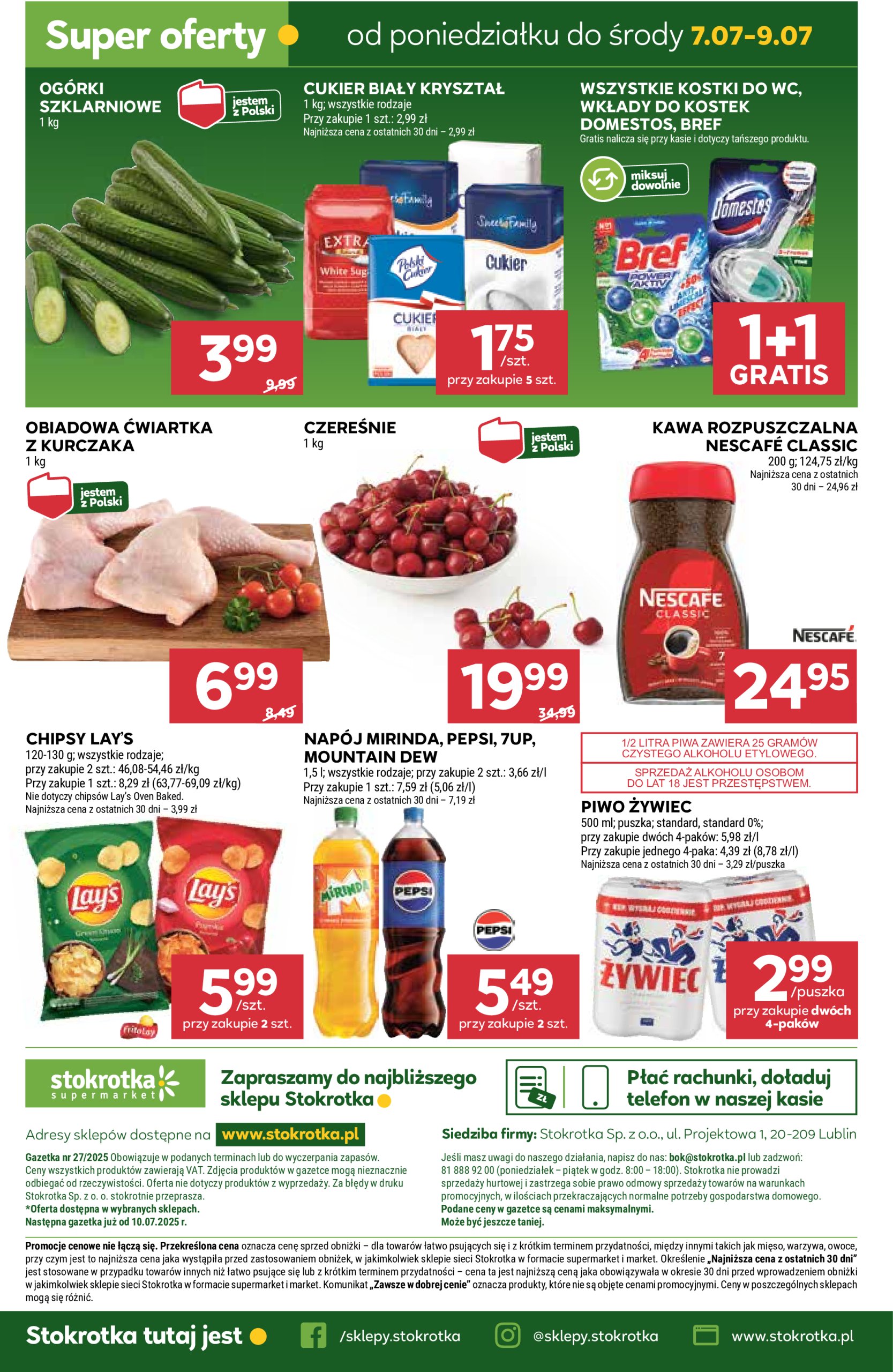 stokrotka - Gazetka Stokrotka - Supermarket ważna od 03.07. - 09.07. - page: 34
