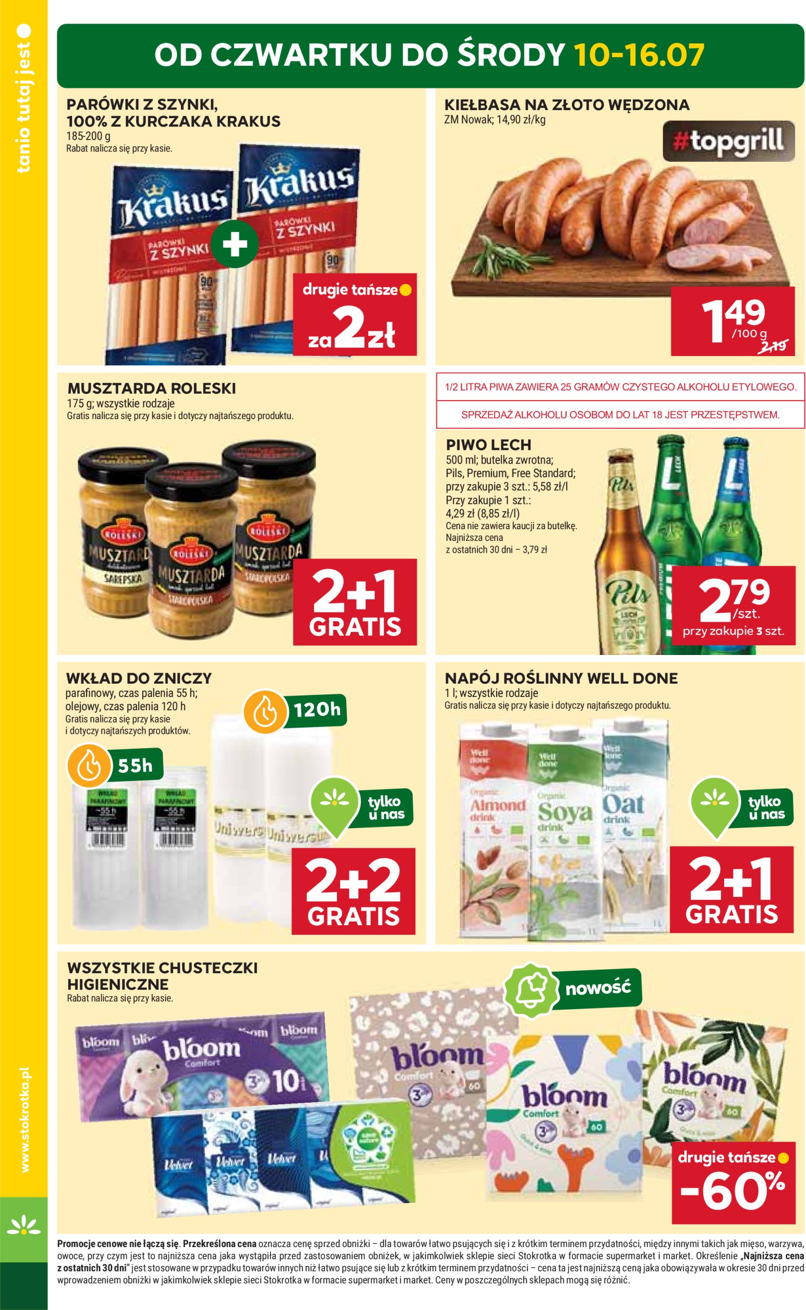 stokrotka - Gazetka Stokrotka - Market ważna od 10.07. - 16.07. - page: 4