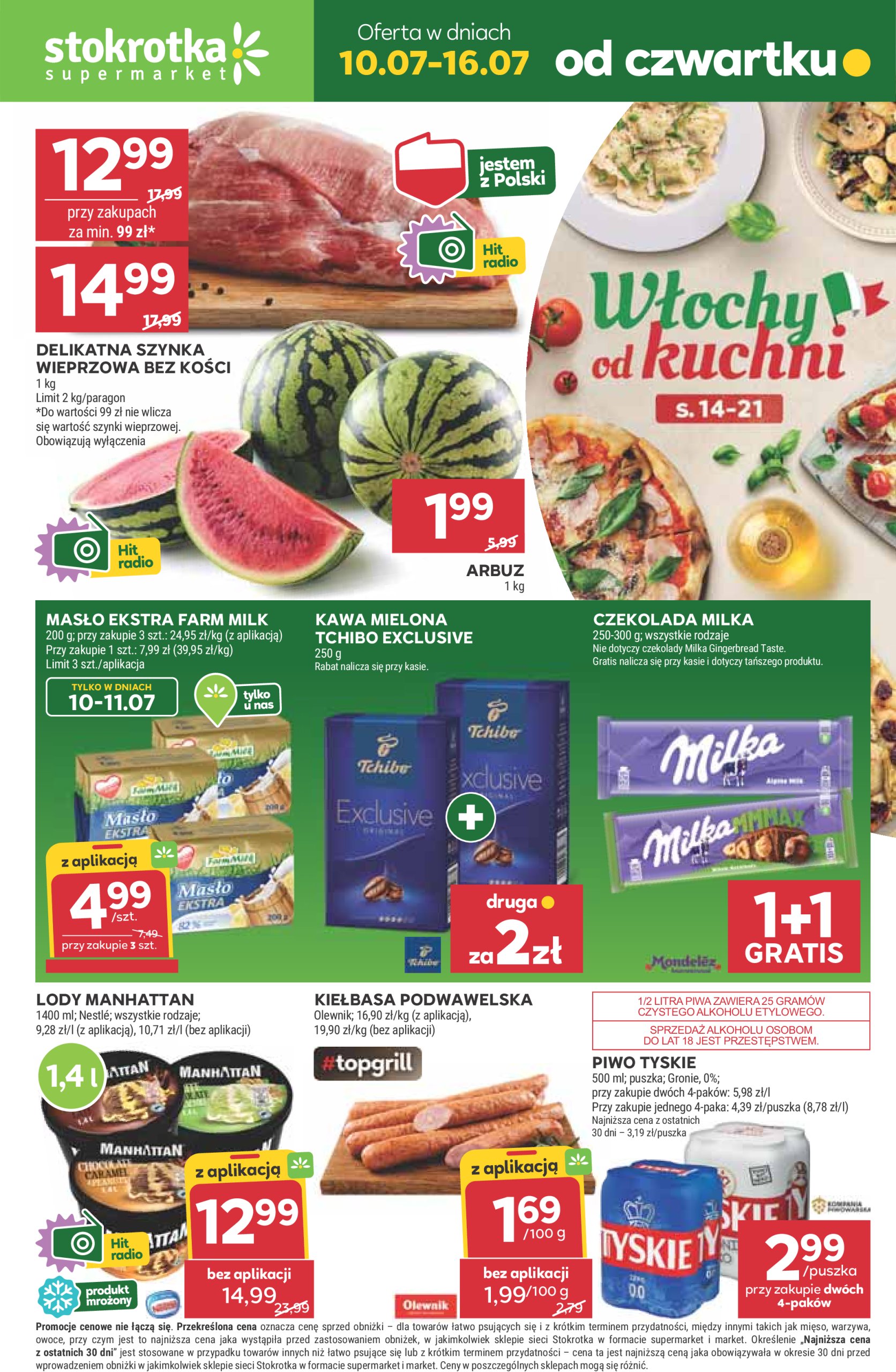 stokrotka - Gazetka Stokrotka - Supermarket ważna od 10.07. - 16.07.