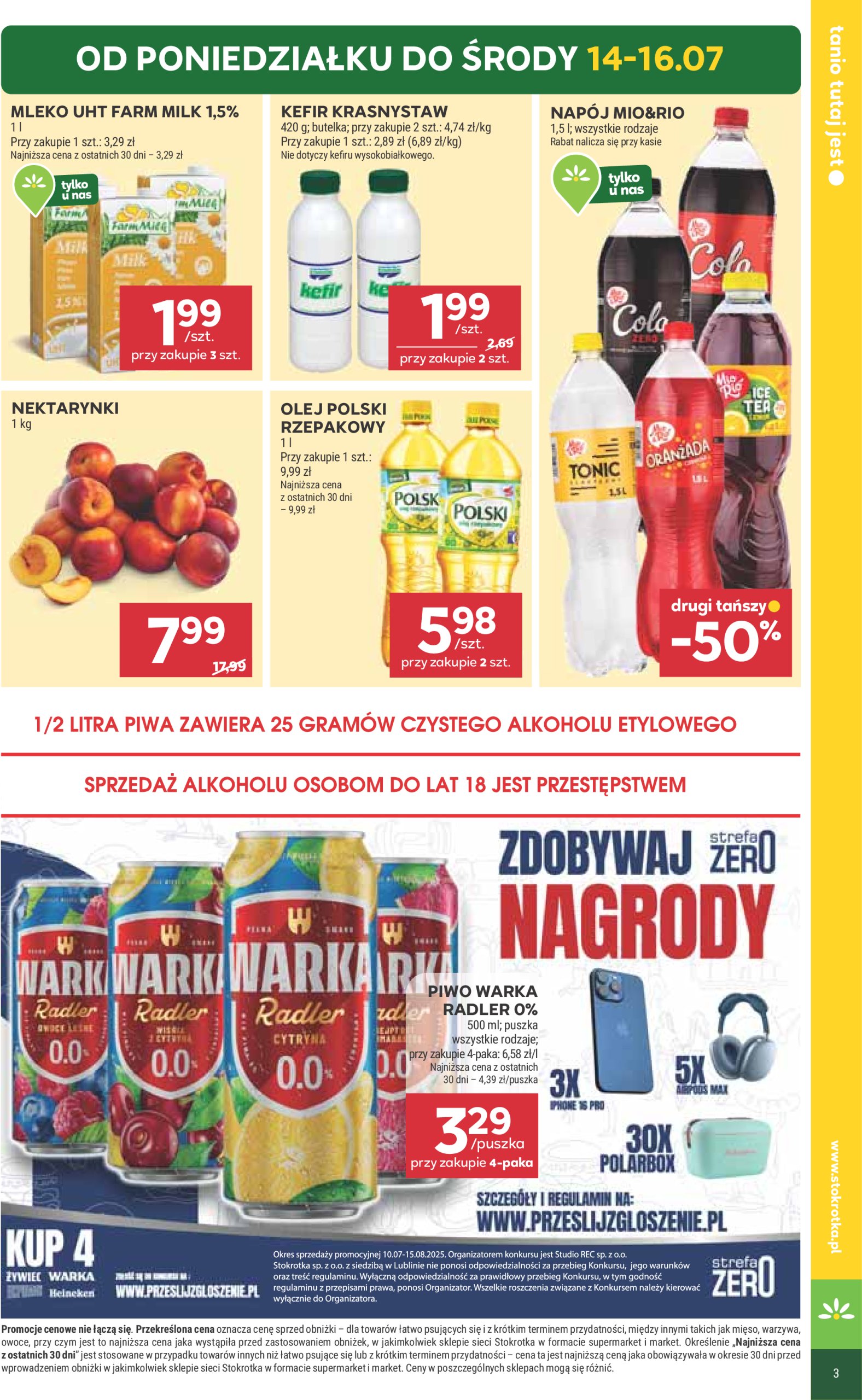 stokrotka - Gazetka Stokrotka - Supermarket ważna od 10.07. - 16.07. - page: 3