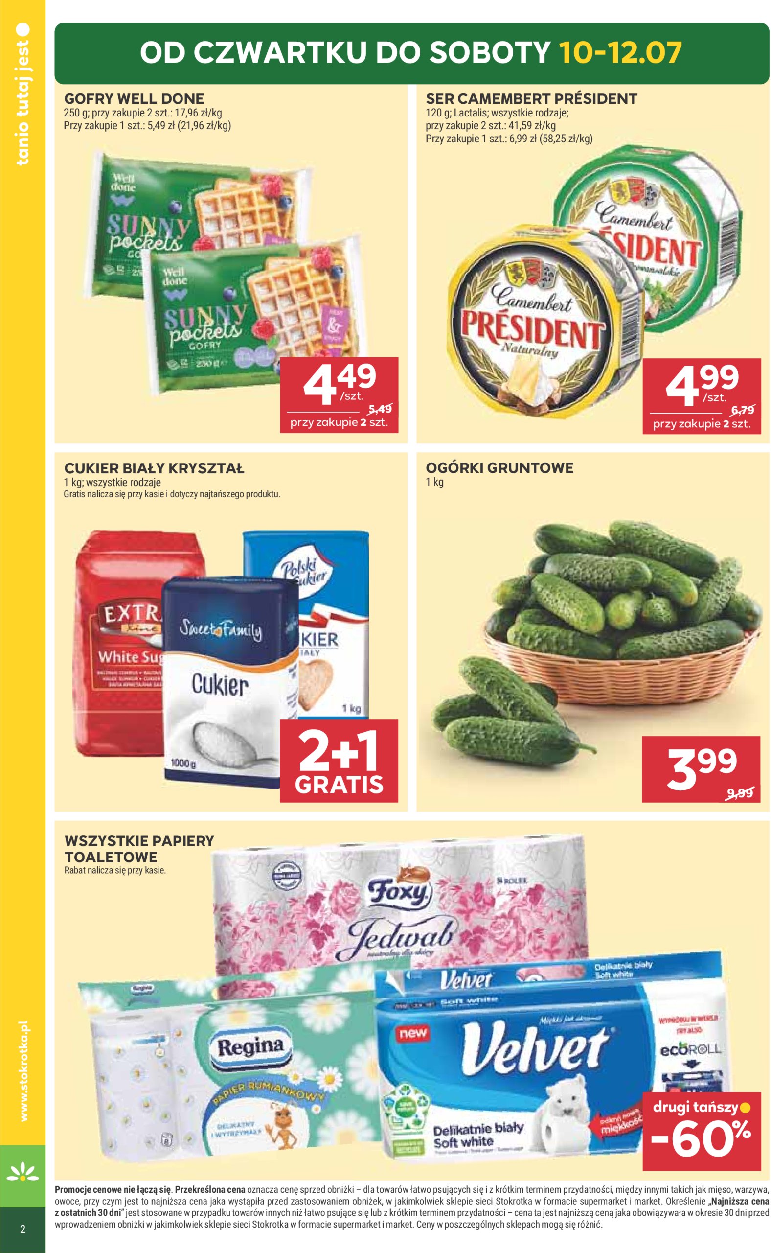 stokrotka - Gazetka Stokrotka - Supermarket ważna od 10.07. - 16.07. - page: 2