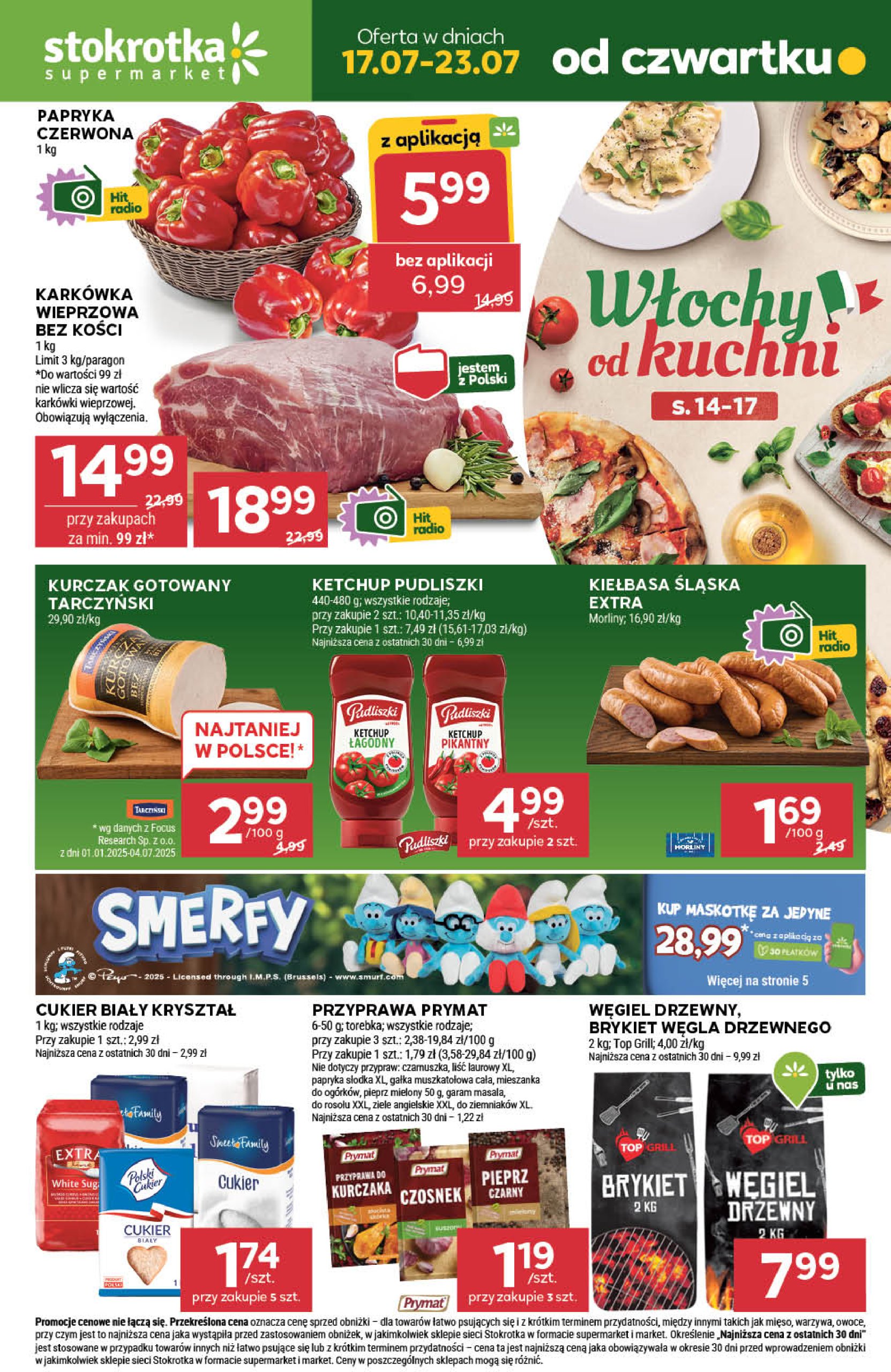 stokrotka - Gazetka Stokrotka - Supermarket ważna od 17.07. - 23.07.