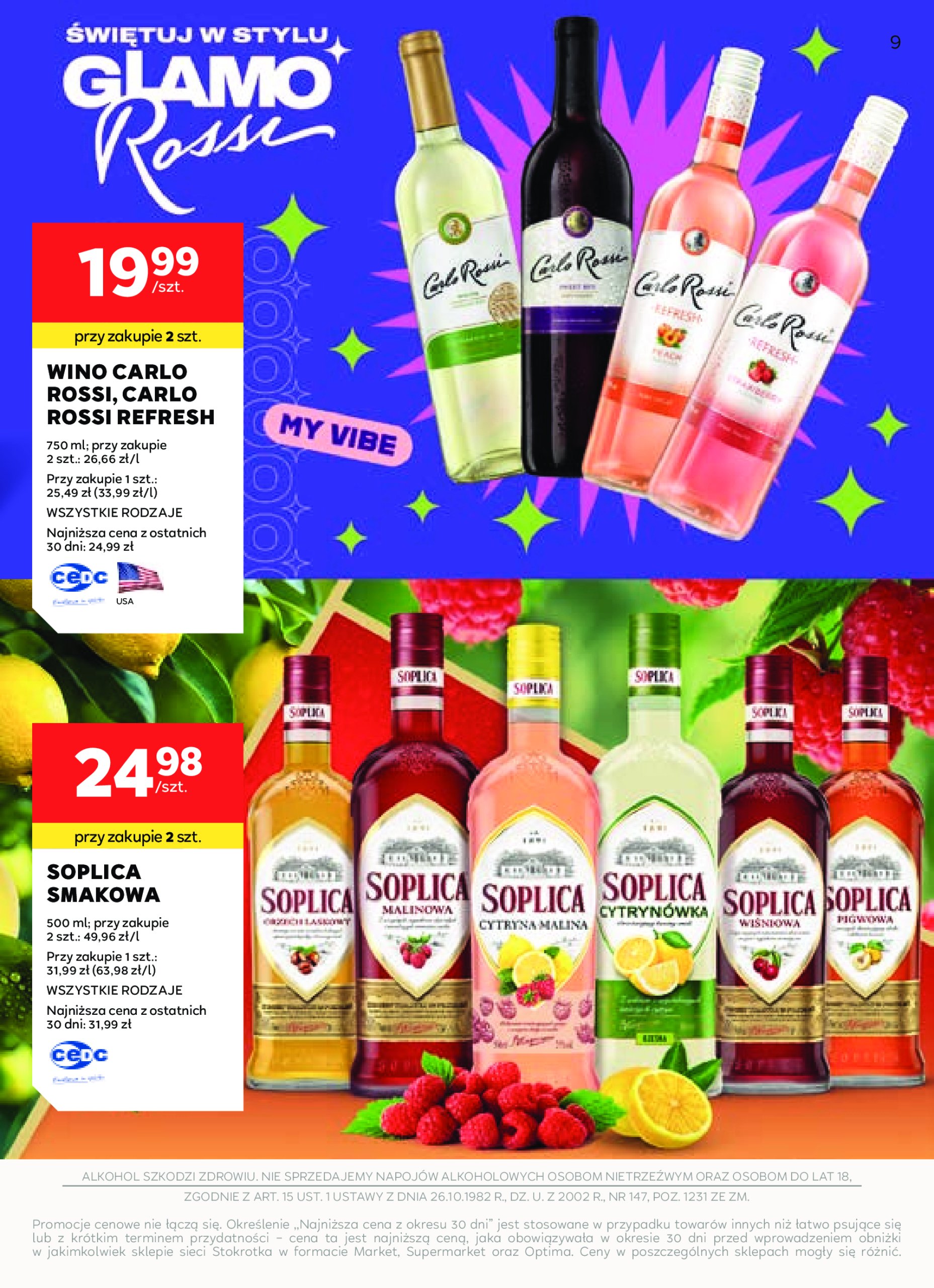 stokrotka - Gazetka Stokrotka - W dobrym smaku ważna od 17.07. - 12.08. - page: 9