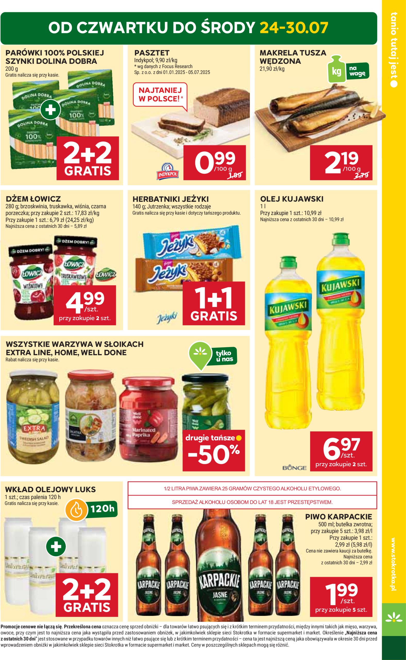 stokrotka - Gazetka Stokrotka - Supermarket ważna od 24.07. - 30.07. - page: 3