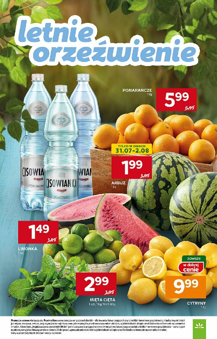 stokrotka - Gazetka Stokrotka - Supermarket ważna od 31.07. - 06.08. - page: 16