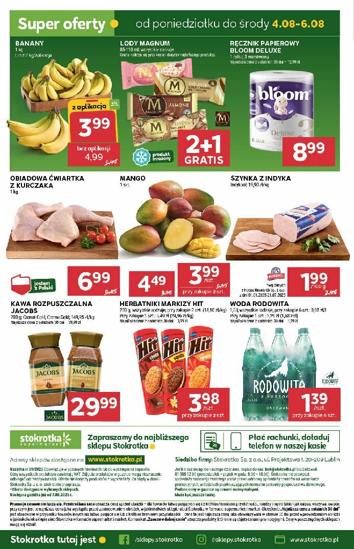 stokrotka - Gazetka Stokrotka - Supermarket ważna od 31.07. - 06.08. - page: 36
