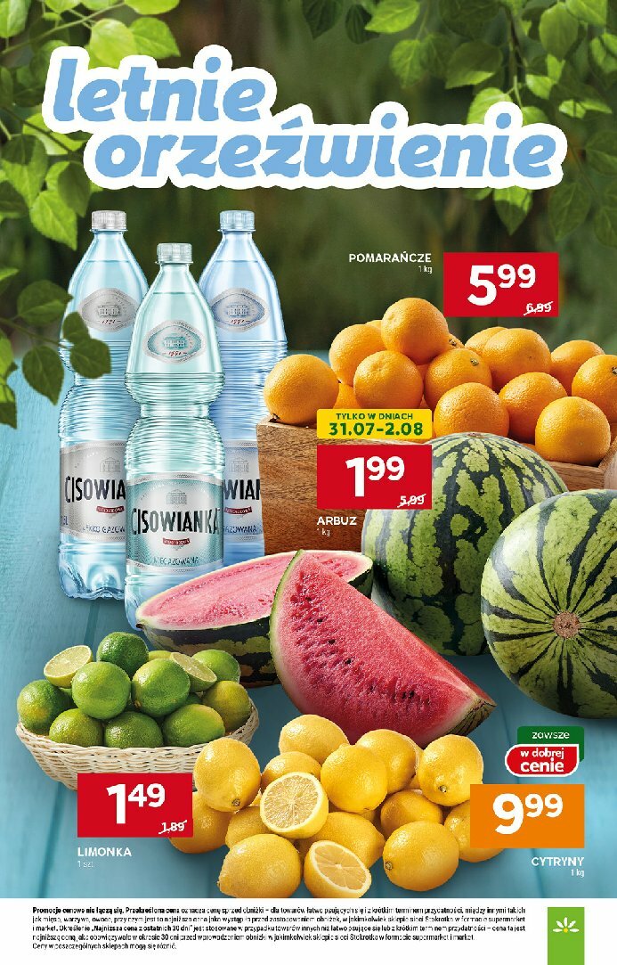 stokrotka - Gazetka Stokrotka - Market ważna od 31.07. - 06.08. - page: 9