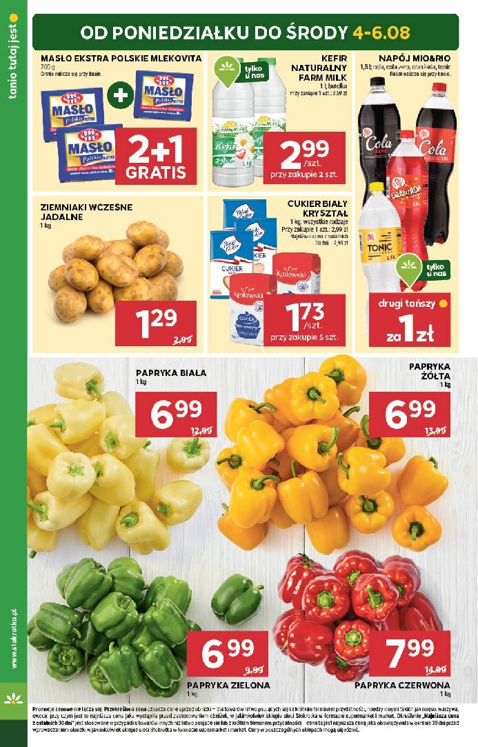 stokrotka - Gazetka Stokrotka - Market ważna od 31.07. - 06.08. - page: 4