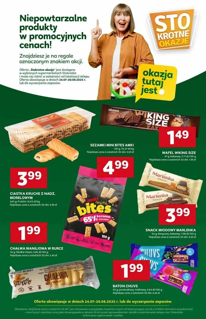 stokrotka - Gazetka Stokrotka - Supermarket - ważna od 07.08. do 12.08. - page: 42