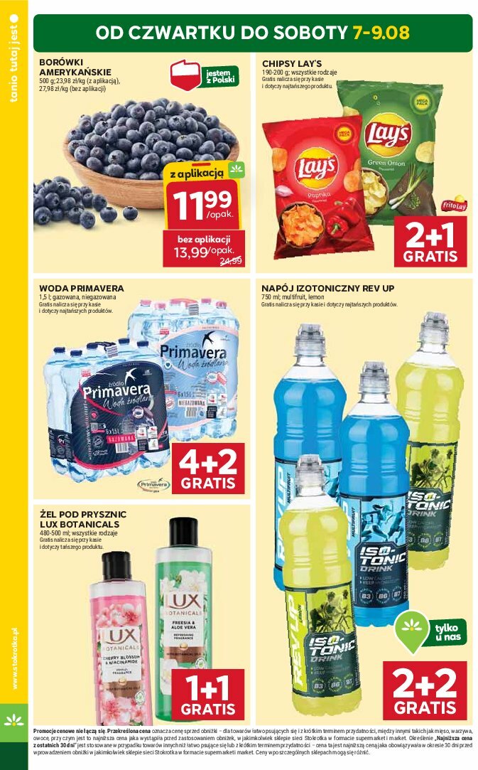 stokrotka - Gazetka Stokrotka - Supermarket - ważna od 07.08. do 12.08. - page: 2