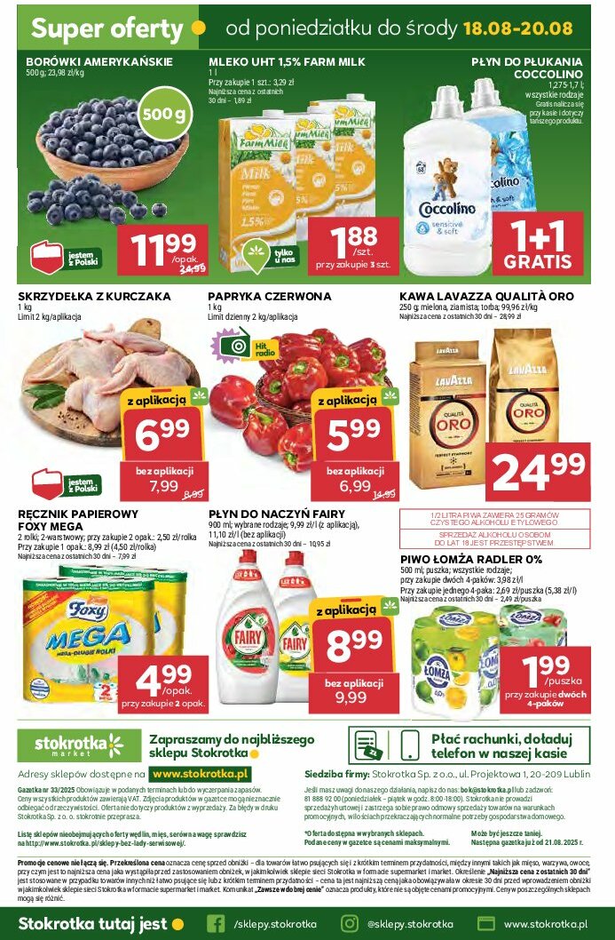 stokrotka - Gazetka Stokrotka - Market - ważna od 13.08. do 20.08. - page: 28