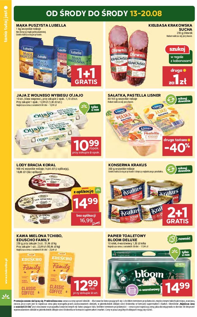 stokrotka - Gazetka Stokrotka - Market - ważna od 13.08. do 20.08. - page: 2