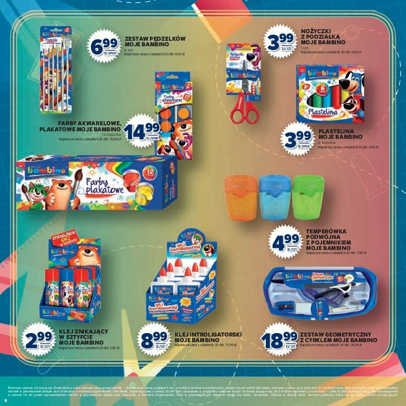 stokrotka - Gazetka Stokrotka - Katalog Witaj Szkoło! - ważna od 13.08. do 03.09. - page: 8 stokrotka - Gazetka Stokrotka - Katalog Witaj Szkoło! - ważna od 13.08. do 03.09. - page: 8