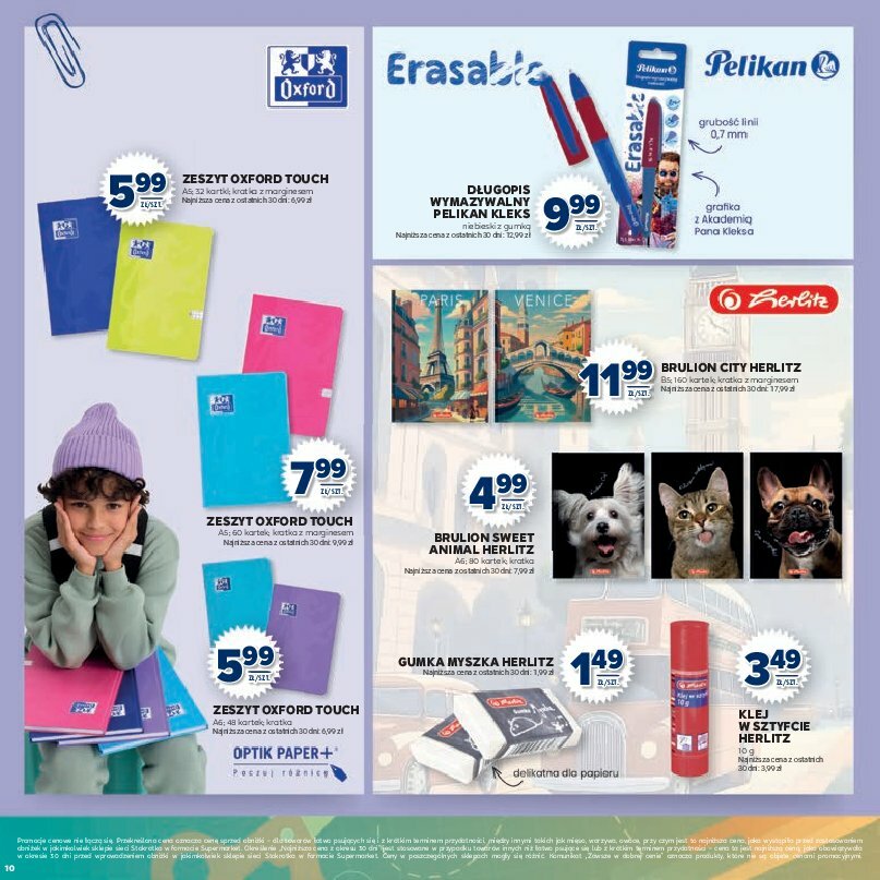 stokrotka - Gazetka Stokrotka - Katalog Witaj Szkoło! - ważna od 13.08. do 03.09. - page: 10 stokrotka - Gazetka Stokrotka - Katalog Witaj Szkoło! - ważna od 13.08. do 03.09. - page: 10