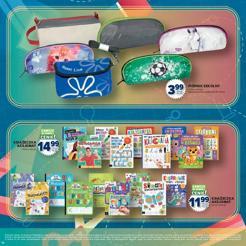 stokrotka - Gazetka Stokrotka - Katalog Witaj Szkoło! - ważna od 13.08. do 03.09. - page: 14 stokrotka - Gazetka Stokrotka - Katalog Witaj Szkoło! - ważna od 13.08. do 03.09. - page: 14