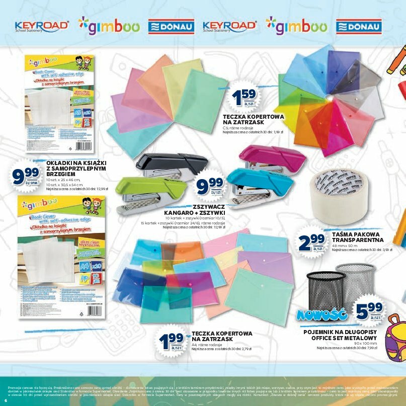 stokrotka - Gazetka Stokrotka - Katalog Witaj Szkoło! - ważna od 13.08. do 03.09. - page: 6 stokrotka - Gazetka Stokrotka - Katalog Witaj Szkoło! - ważna od 13.08. do 03.09. - page: 6