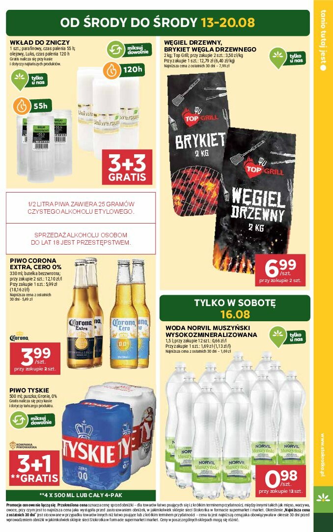 stokrotka - Gazetka Stokrotka - Supermarket - ważna od 13.08. do 20.08. - page: 3 stokrotka - Gazetka Stokrotka - Supermarket - ważna od 13.08. do 20.08. - page: 3