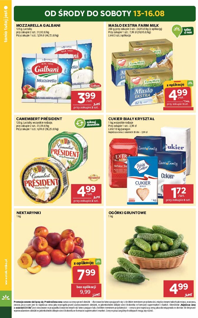 stokrotka - Gazetka Stokrotka - Supermarket - ważna od 13.08. do 20.08. - page: 4 stokrotka - Gazetka Stokrotka - Supermarket - ważna od 13.08. do 20.08. - page: 4