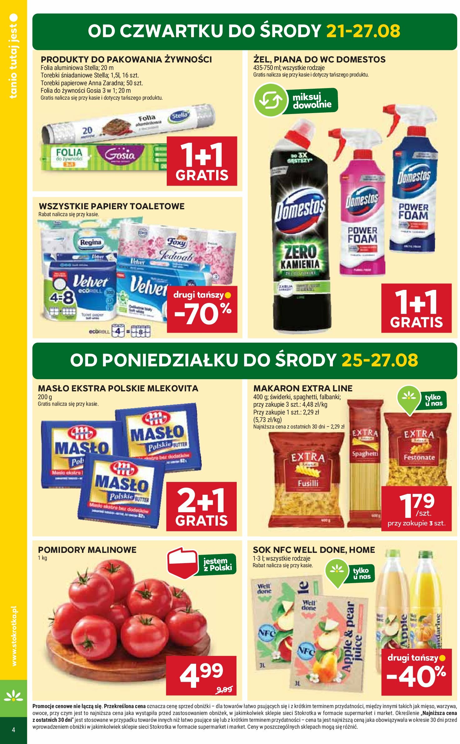 stokrotka - Gazetka Stokrotka - Market - ważna od 21.08. do 27.08. - page: 4