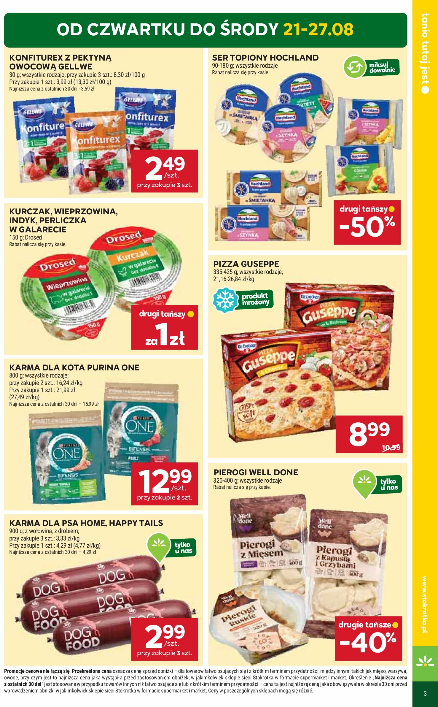 stokrotka - Gazetka Stokrotka - Market - ważna od 21.08. do 27.08. - page: 3