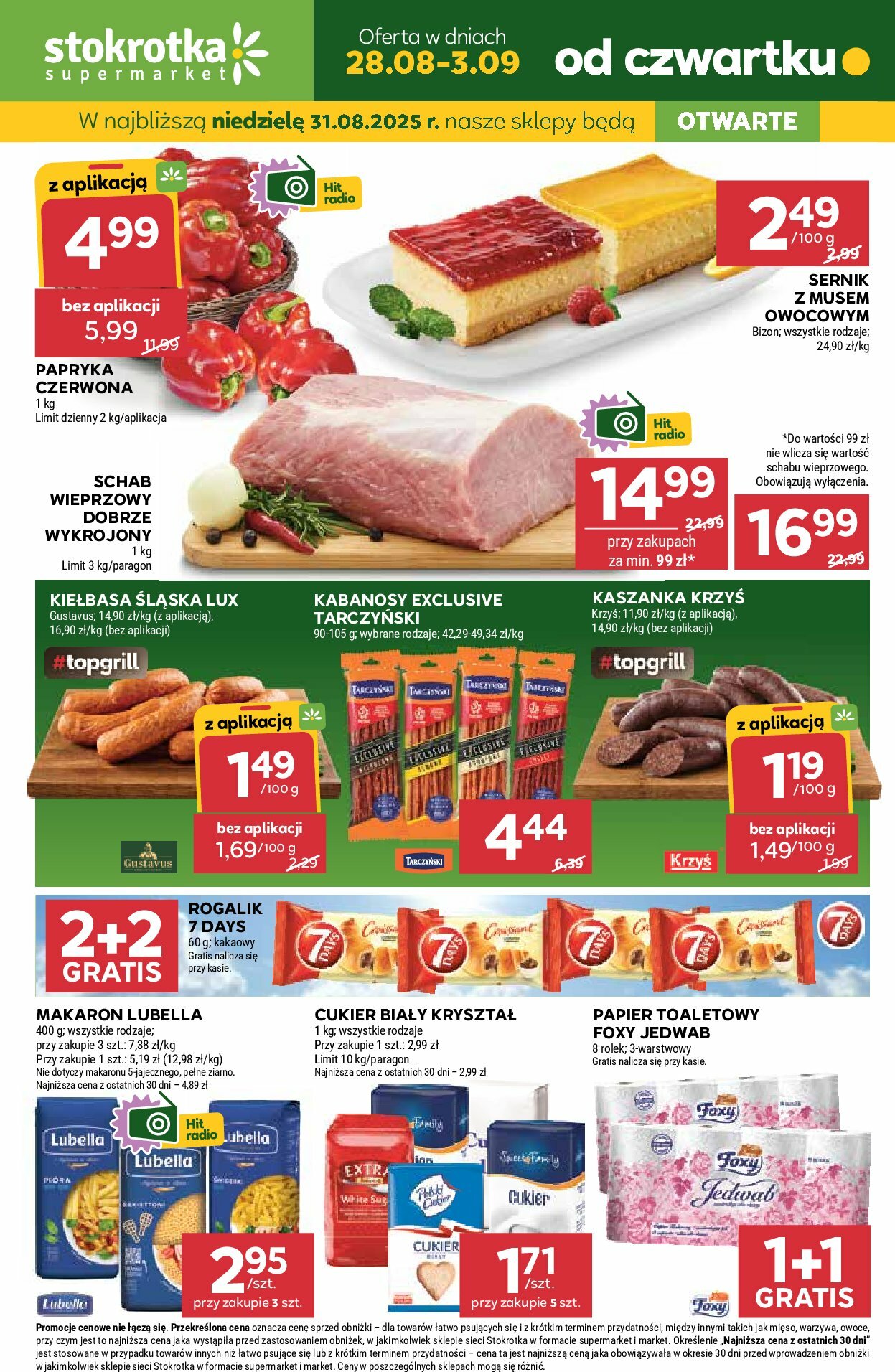 stokrotka - Gazetka Stokrotka - Supermarket - ważna od 28.08. do 03.09.