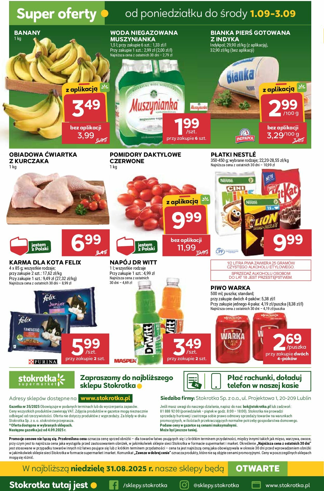 stokrotka - Gazetka Stokrotka - Supermarket - ważna od 28.08. do 03.09. - page: 39 stokrotka - Gazetka Stokrotka - Supermarket - ważna od 28.08. do 03.09. - page: 39