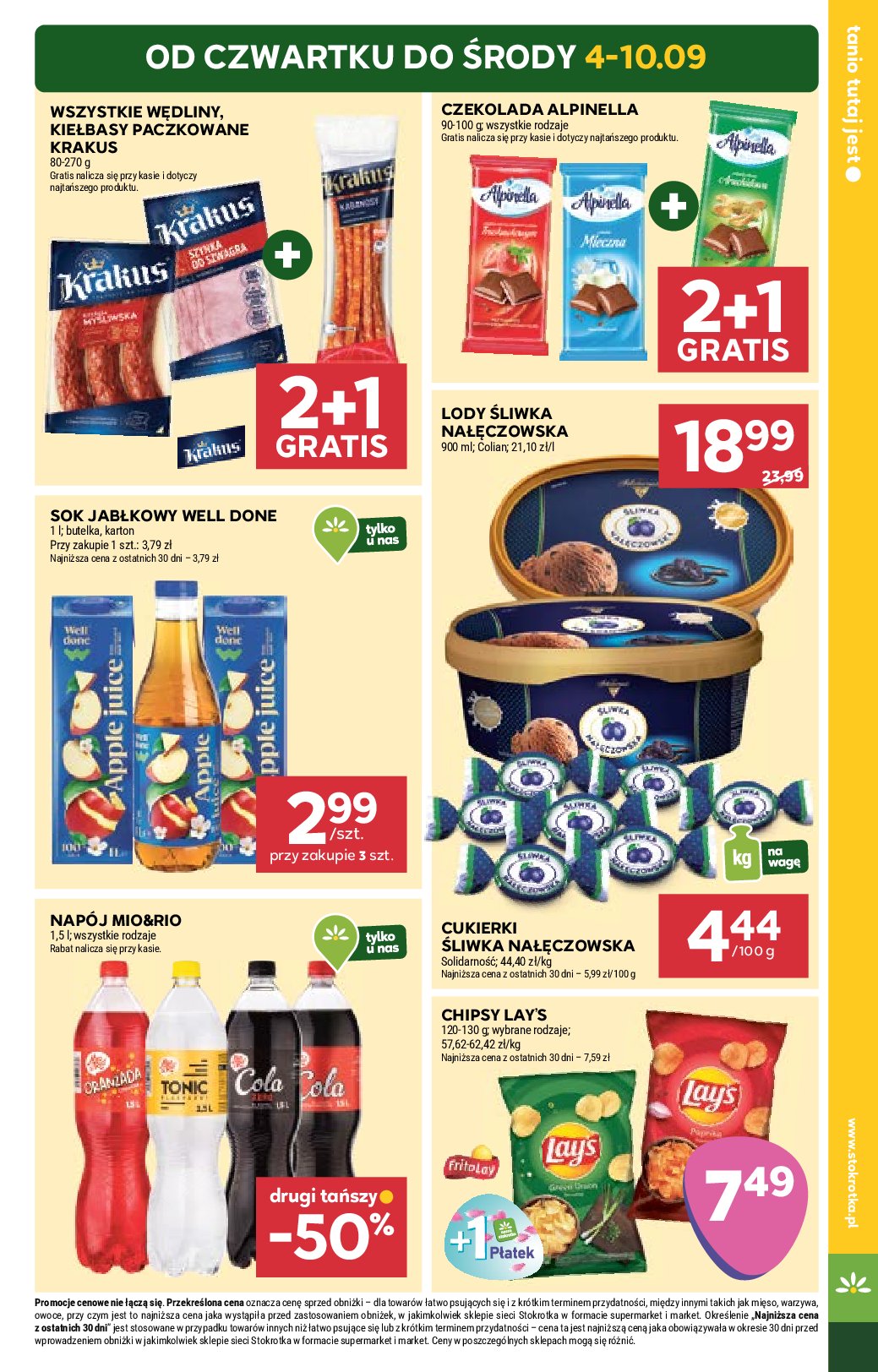 stokrotka - Gazetka Stokrotka - Supermarket - ważna od 04.09. do 10.09. - page: 3