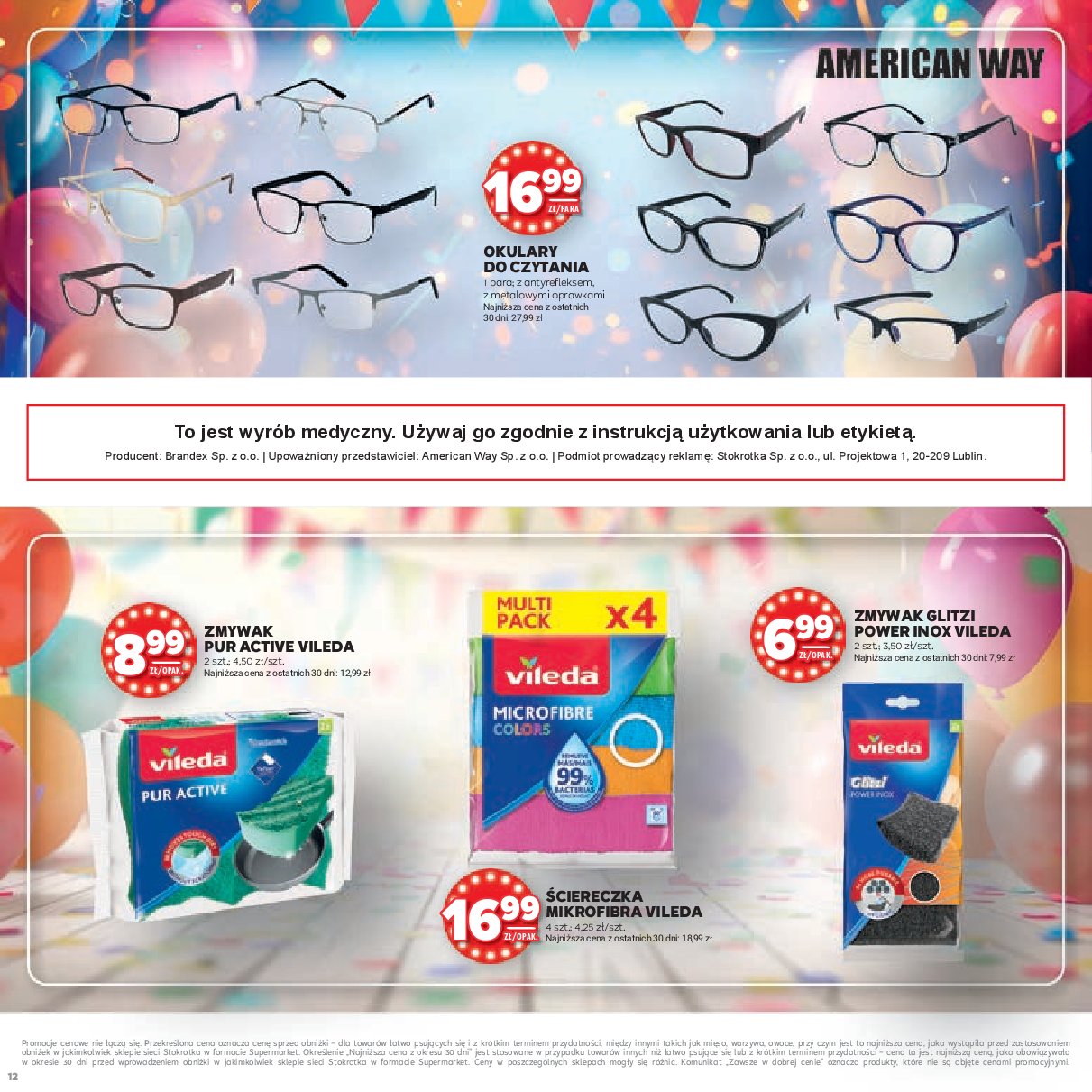 stokrotka - Gazetka Stokrotka - Katalog Urodziny! - ważna od 11.09. do 24.09. - page: 12 stokrotka - Gazetka Stokrotka - Katalog Urodziny! - ważna od 11.09. do 24.09. - page: 12