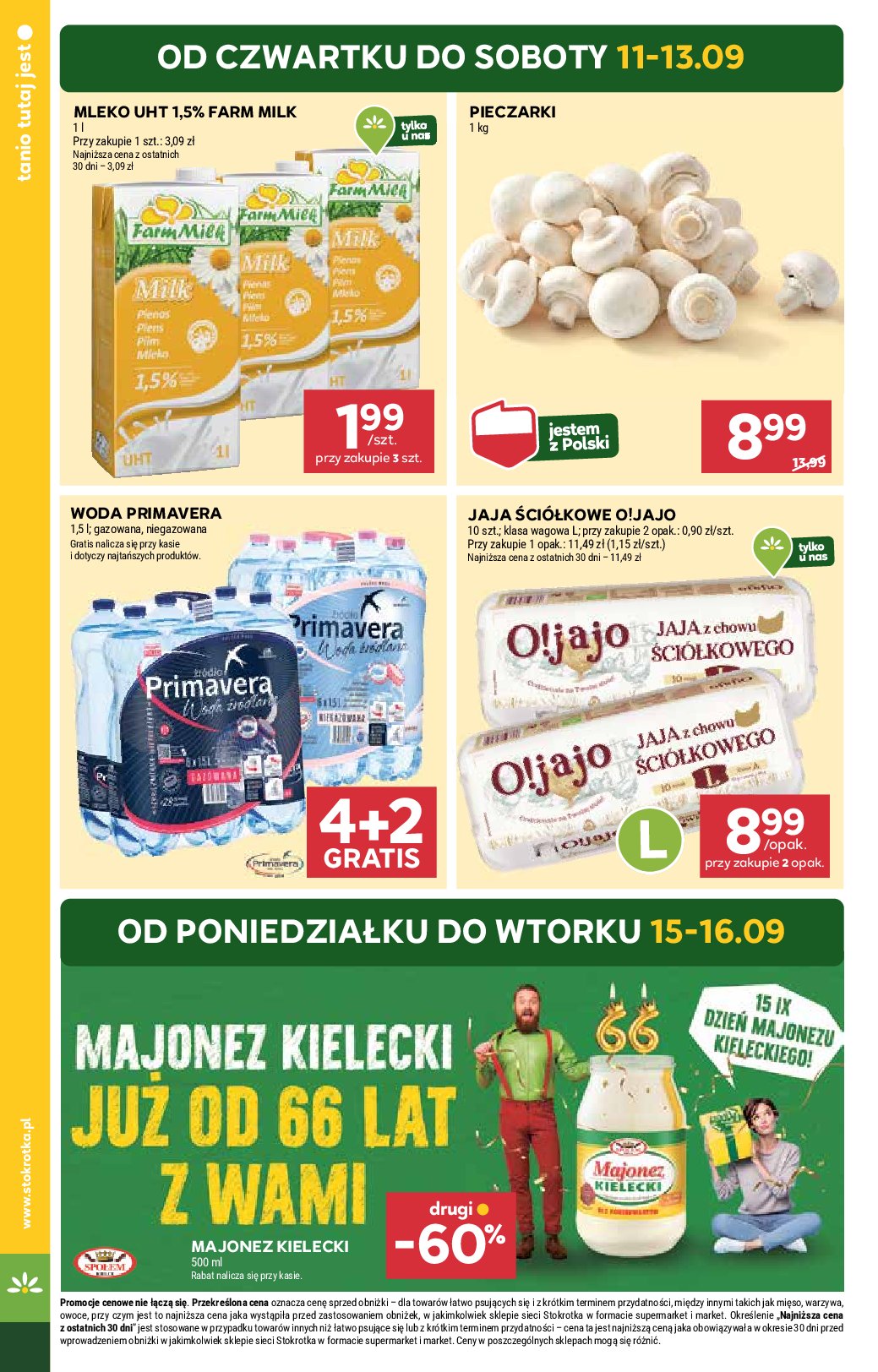 stokrotka - Gazetka Stokrotka - Supermarket - ważna od 11.09. do 17.09. - page: 4 stokrotka - Gazetka Stokrotka - Supermarket - ważna od 11.09. do 17.09. - page: 4