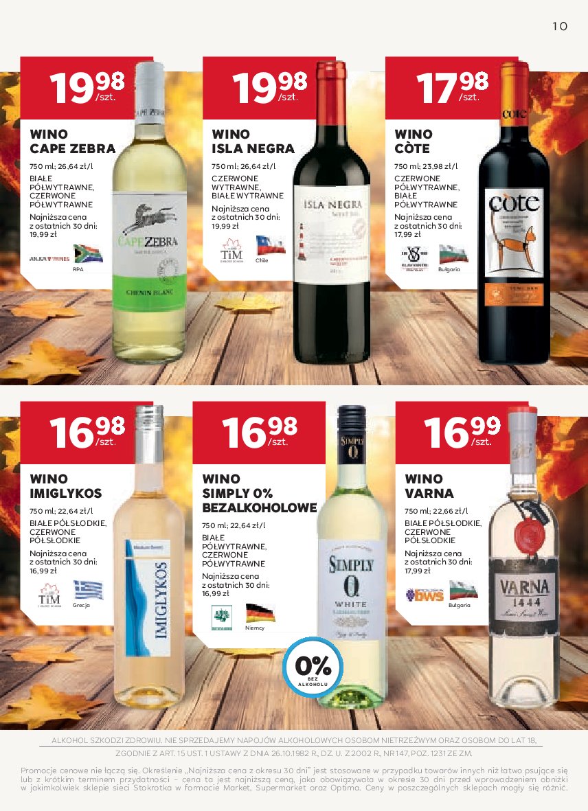 stokrotka - Gazetka Stokrotka - W dobrym smaku! - ważna od 11.09. do 08.10. - page: 10