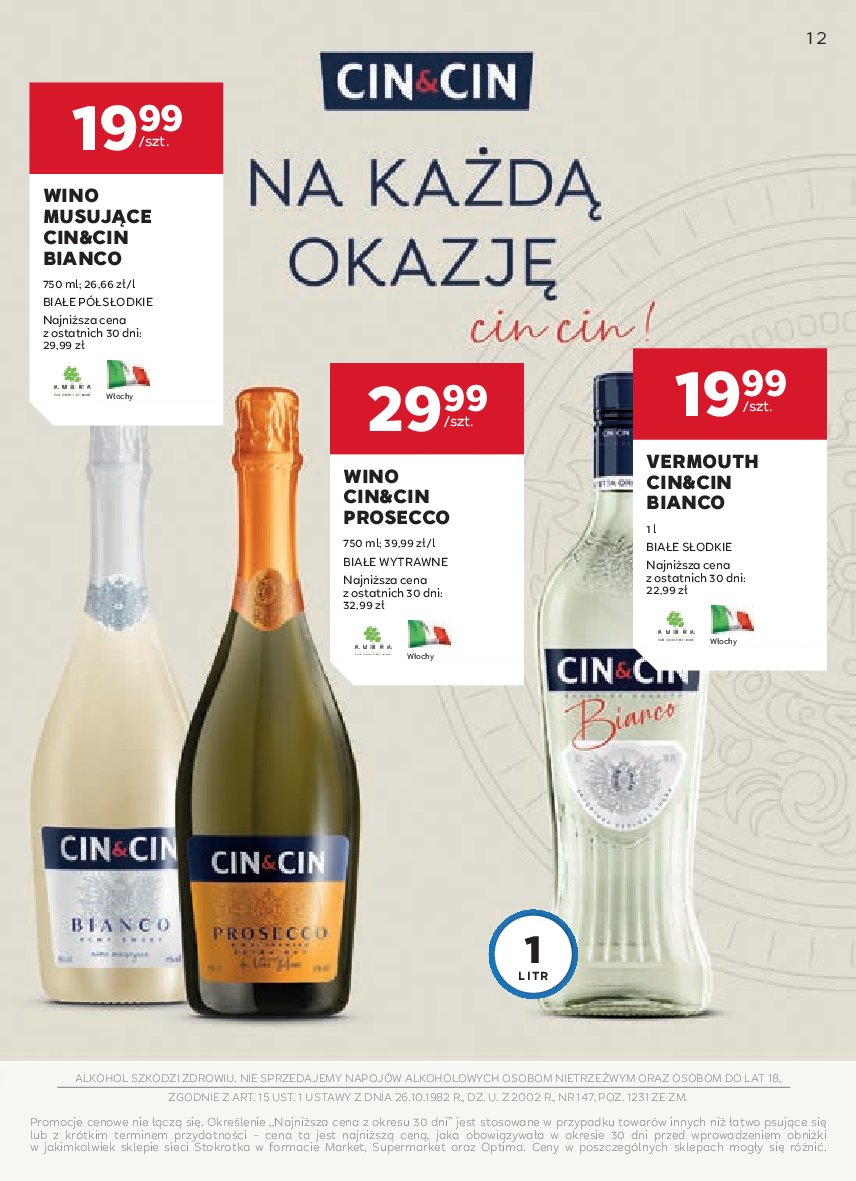 stokrotka - Gazetka Stokrotka - W dobrym smaku! - ważna od 11.09. do 08.10. - page: 12