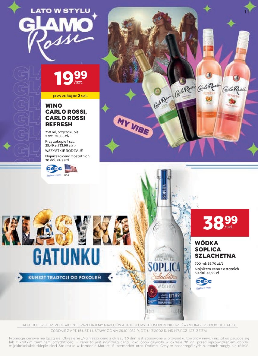 stokrotka - Gazetka Stokrotka - W dobrym smaku! - ważna od 11.09. do 08.10. - page: 11