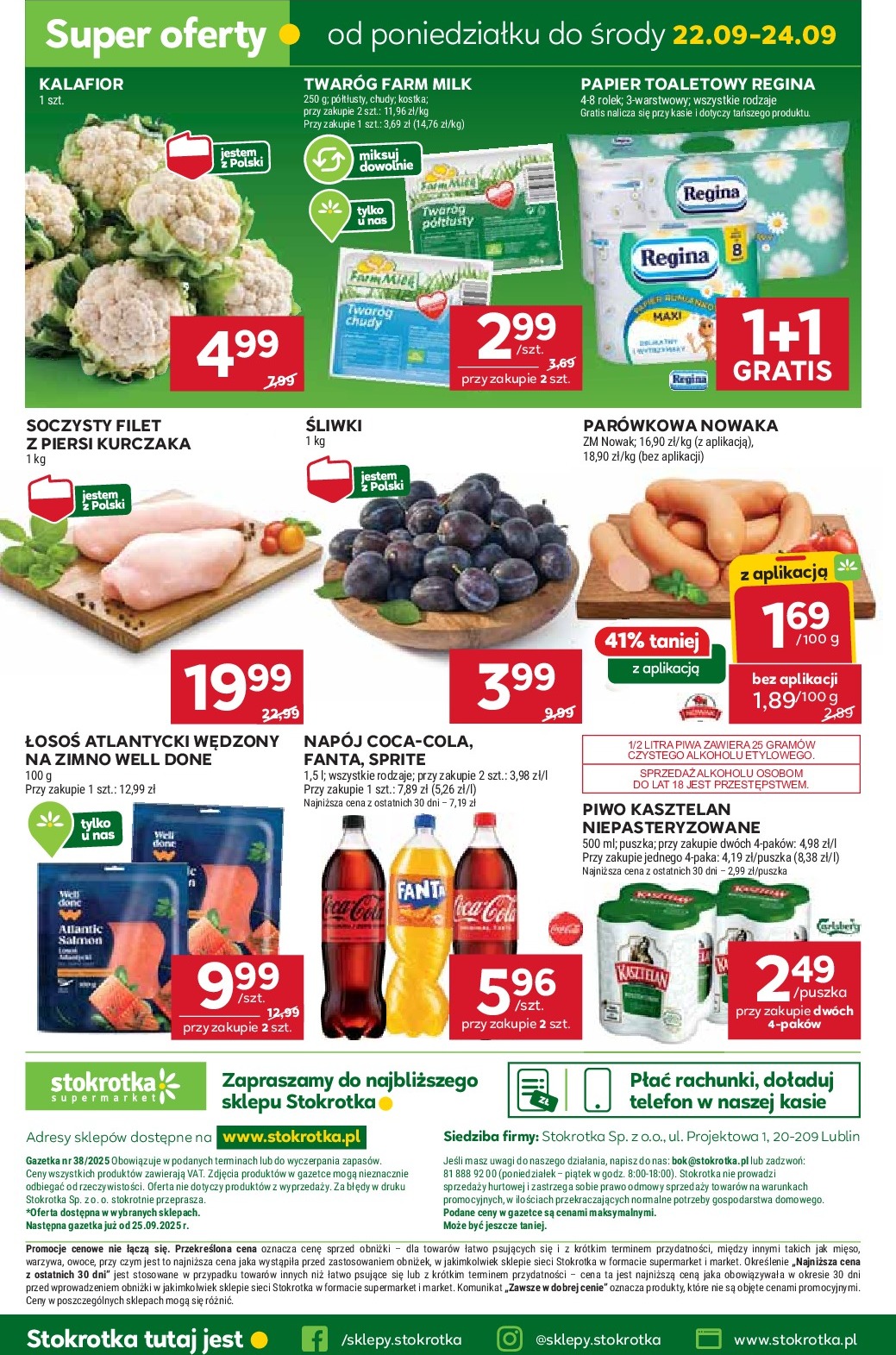 stokrotka - Gazetka Stokrotka - Supermarket - ważna od 18.09. do 24.09. - page: 48