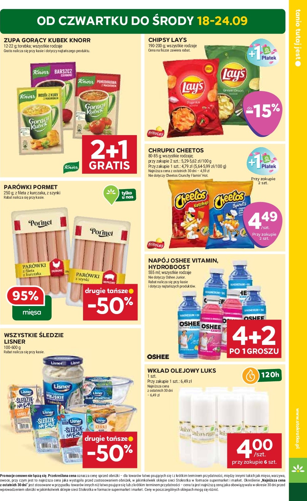 stokrotka - Gazetka Stokrotka - Supermarket - ważna od 18.09. do 24.09. - page: 3