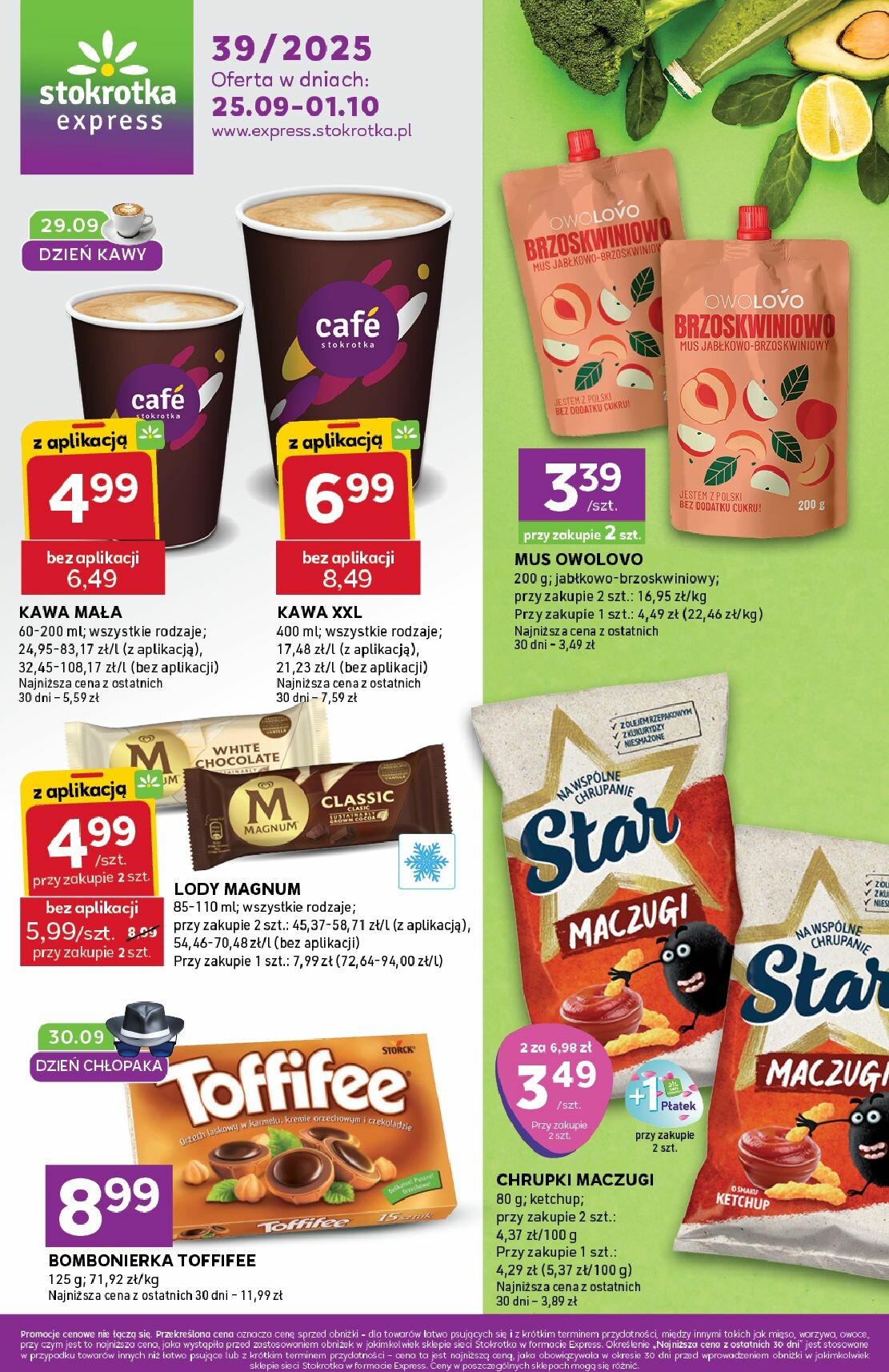 stokrotka - Gazetka Stokrotka - Express - ważna od 25.09. do 01.10.