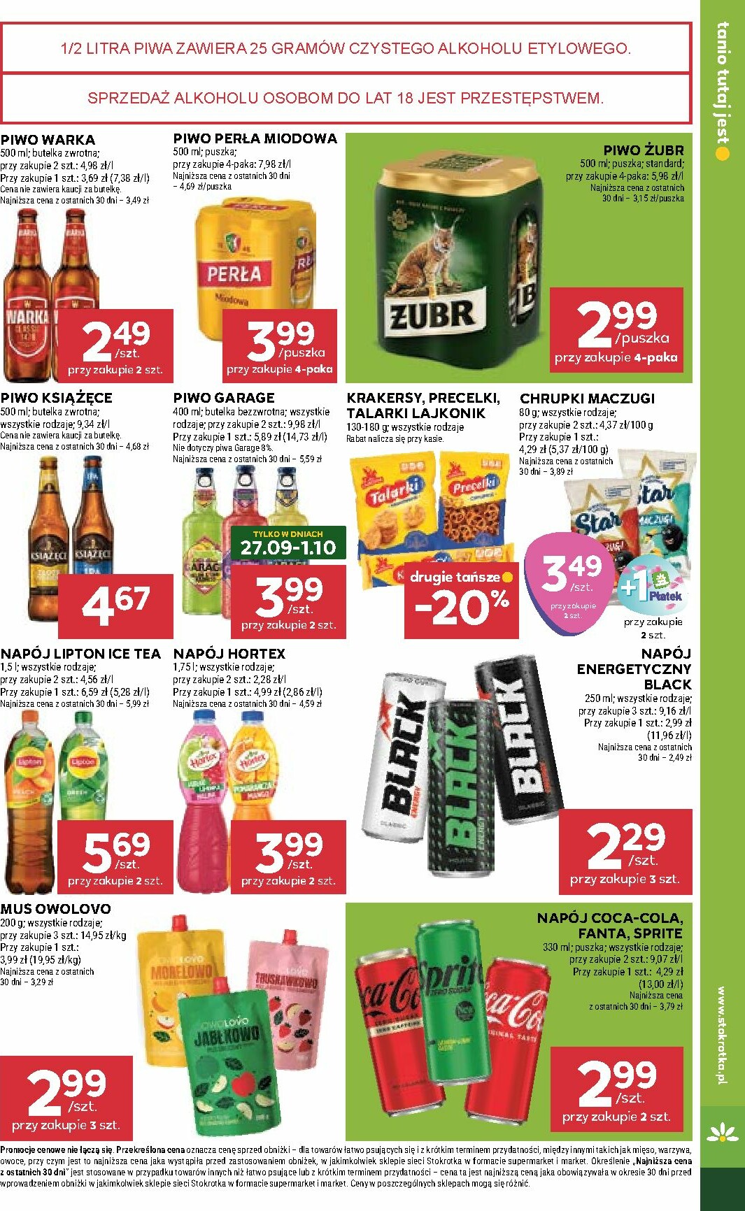 stokrotka - Gazetka Stokrotka - Market - ważna od 25.09. do 01.10. - page: 23